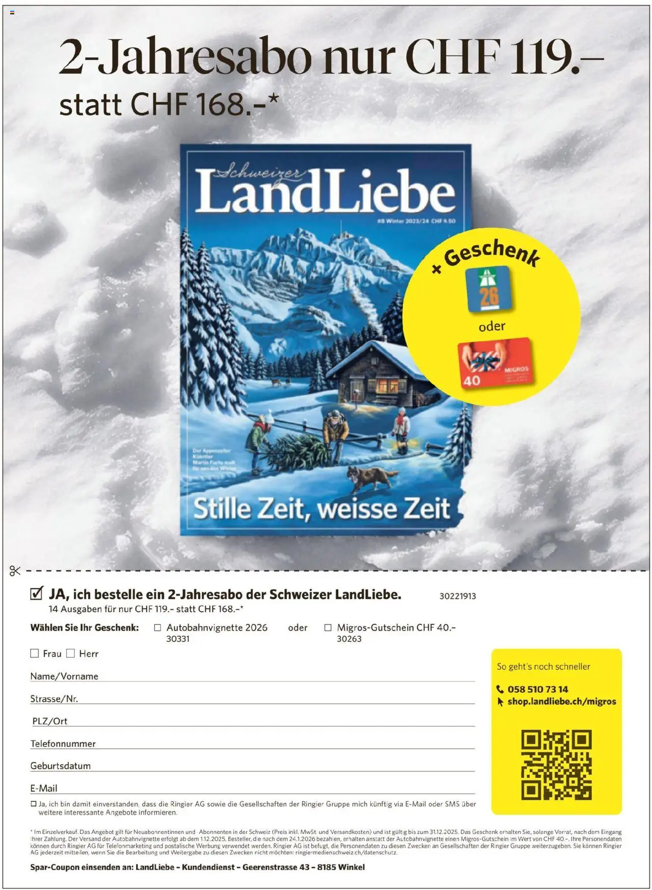 Migros Magazin – gültig ab 13.10.2025 | Seite: 44