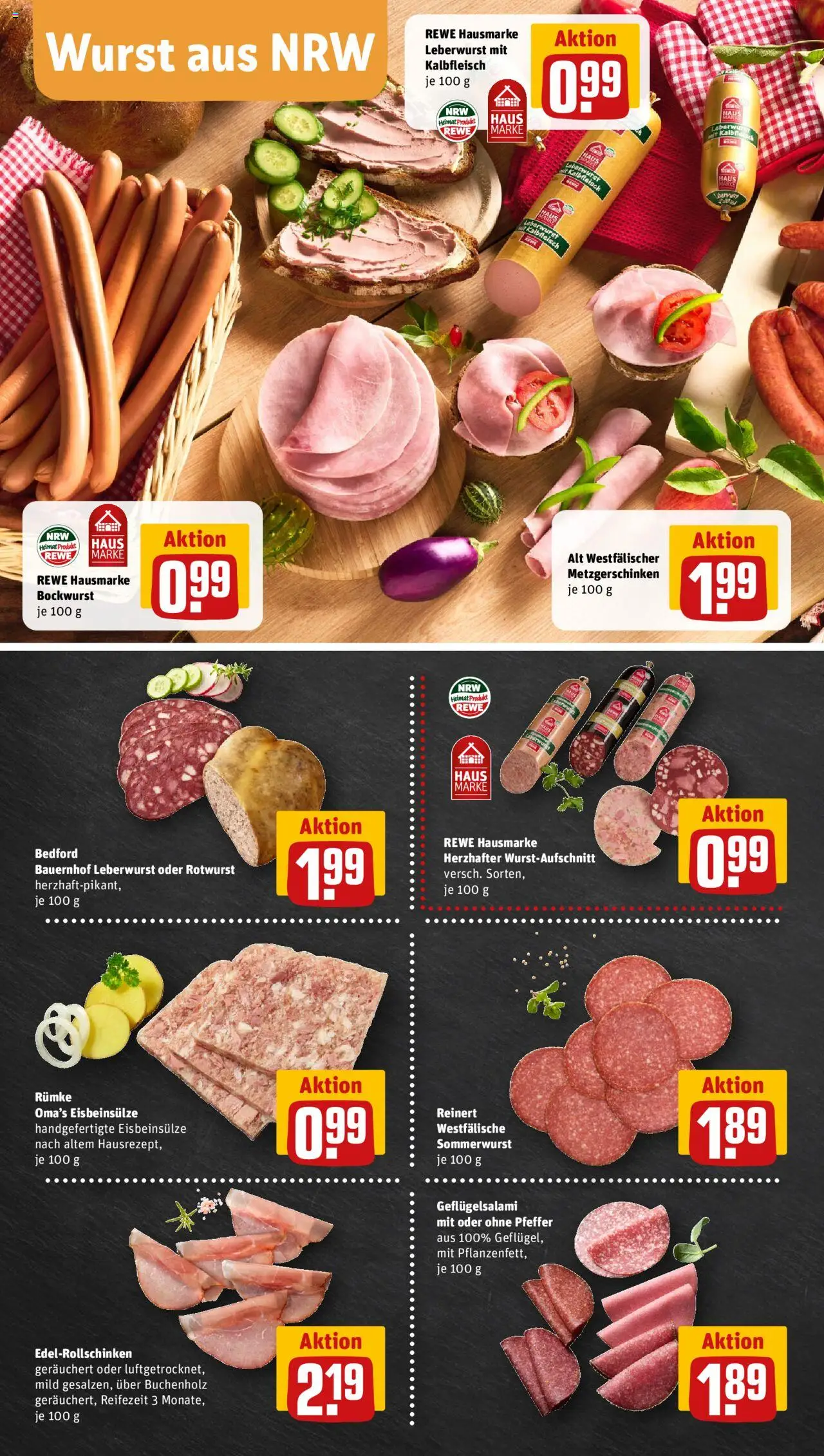 Rewe ihr Kaufpark Prospekt 	 – gültig ab 20.10.2025 | Seite: 10 | Produkte: Bockwurst, Pfeffer, Wurst