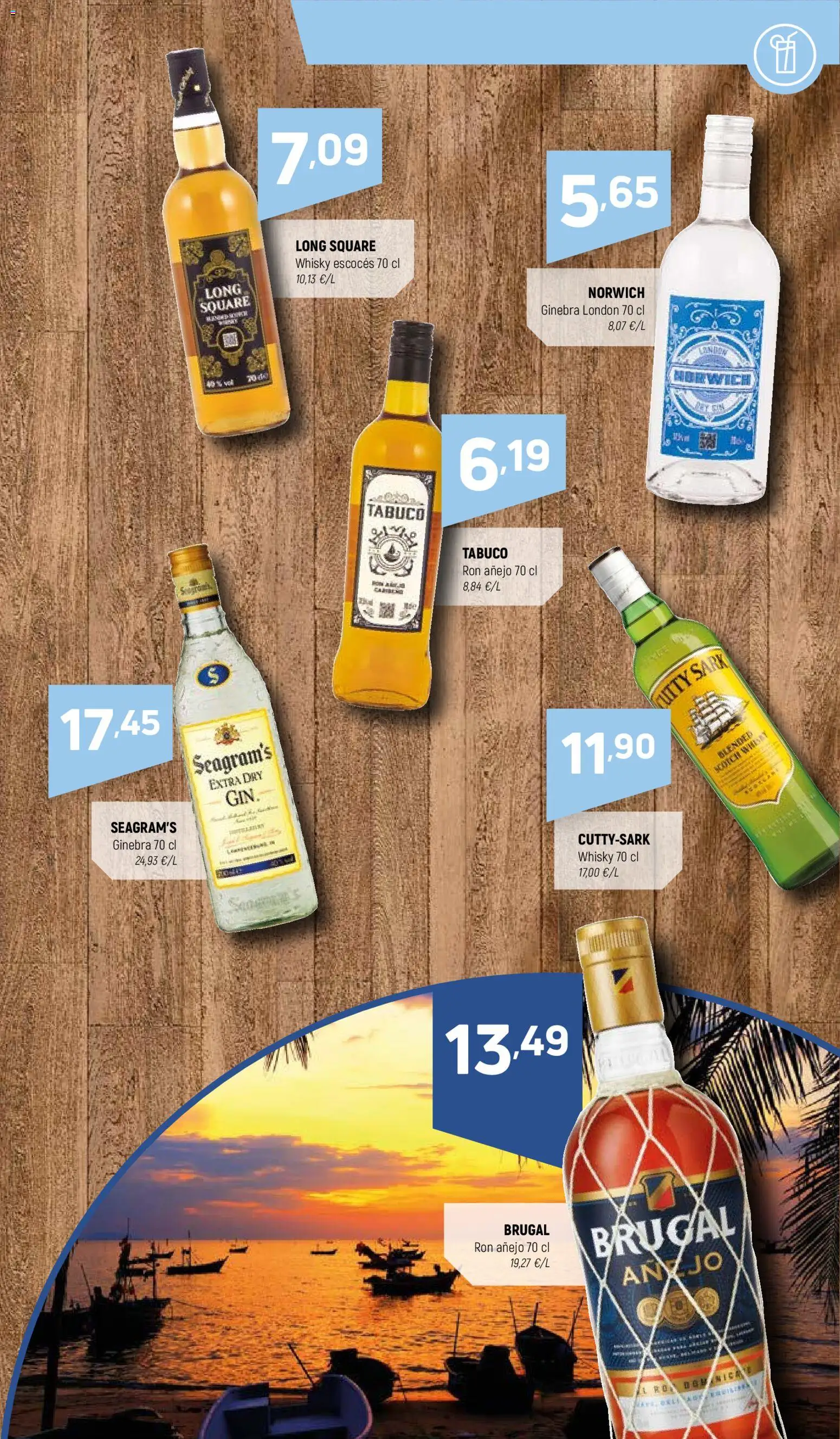 Coviran - Ceuta │ válido desde el 04.11.2025 | Página: 19 | Productos: Ron, Ginebra, Whisky