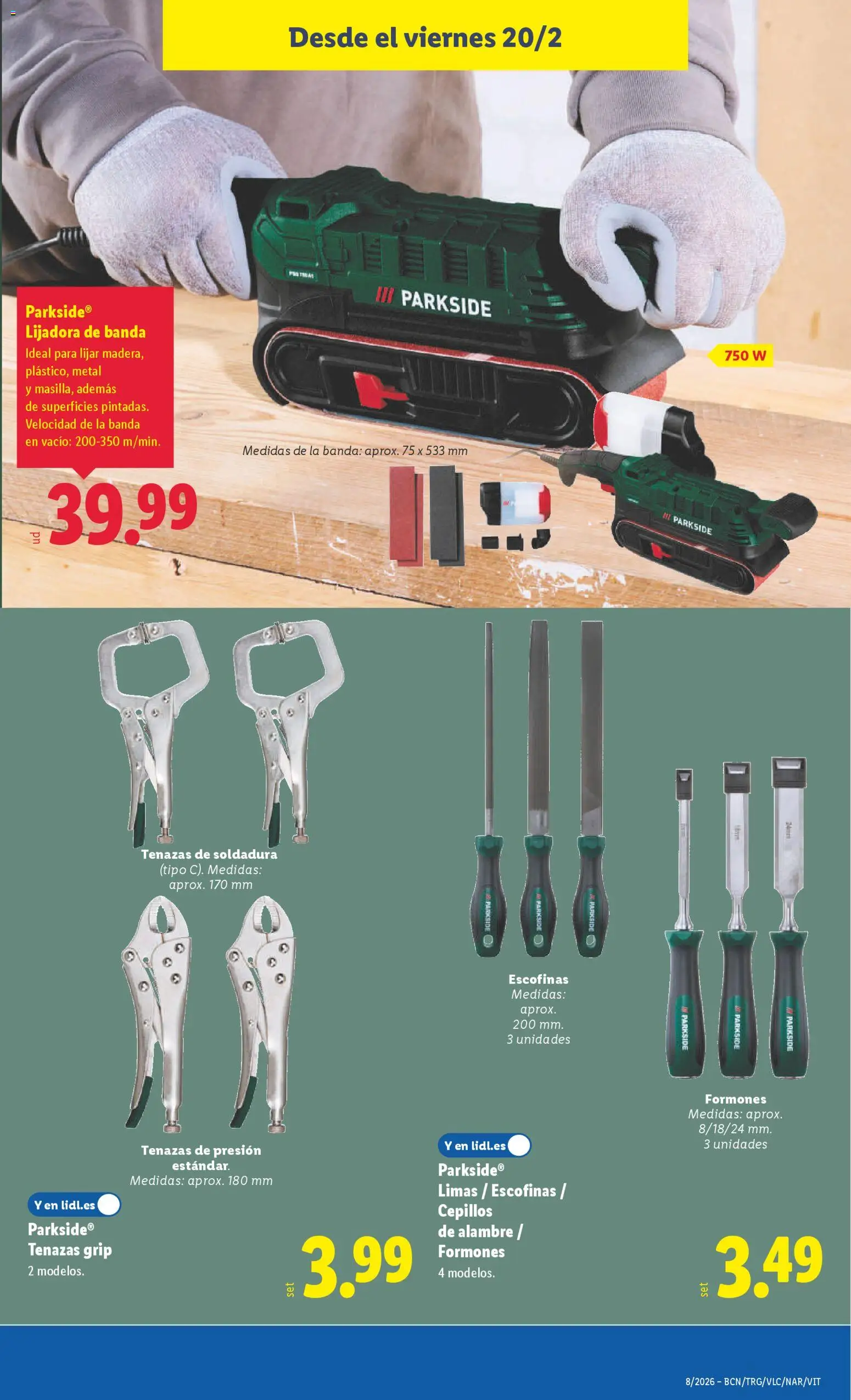 Lidl folleto de bazar │ válido desde el 16.02.2026 | Página: 23