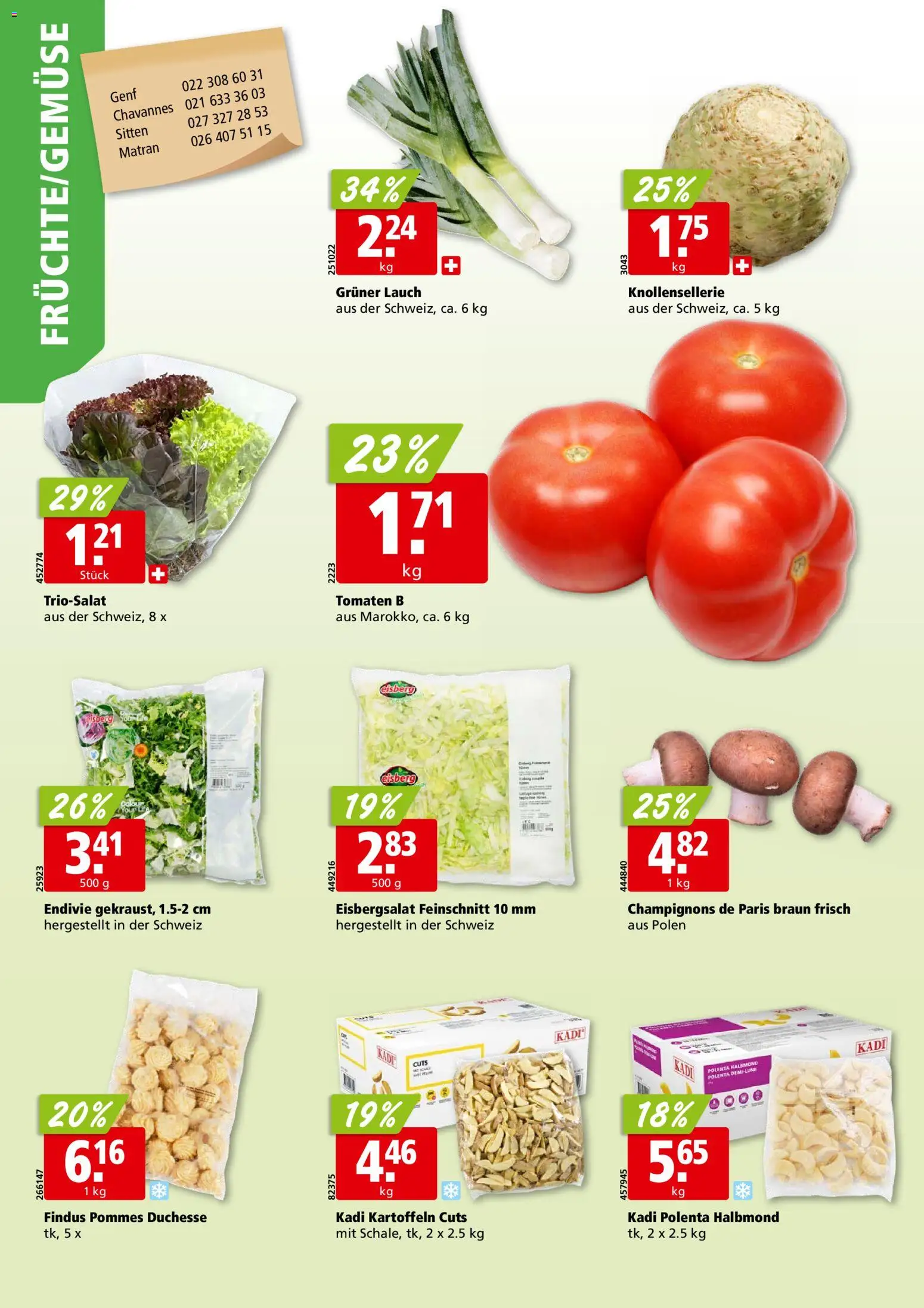 Aligro Aktionen – gültig ab 03.11.2025 | Seite: 2 | Produkte: Champignons, Tomaten, Kartoffeln