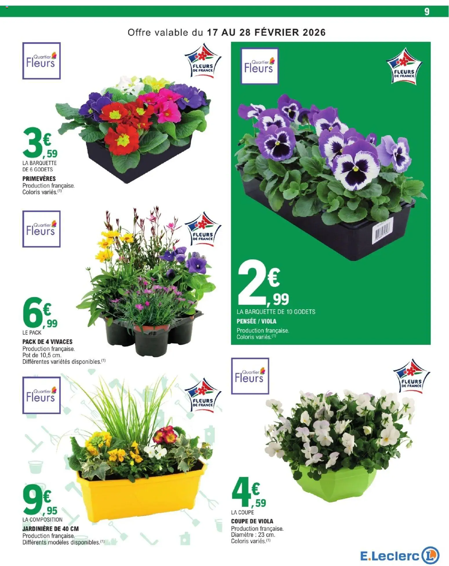 {H1} | Page: 9 | Produits: Jardinière