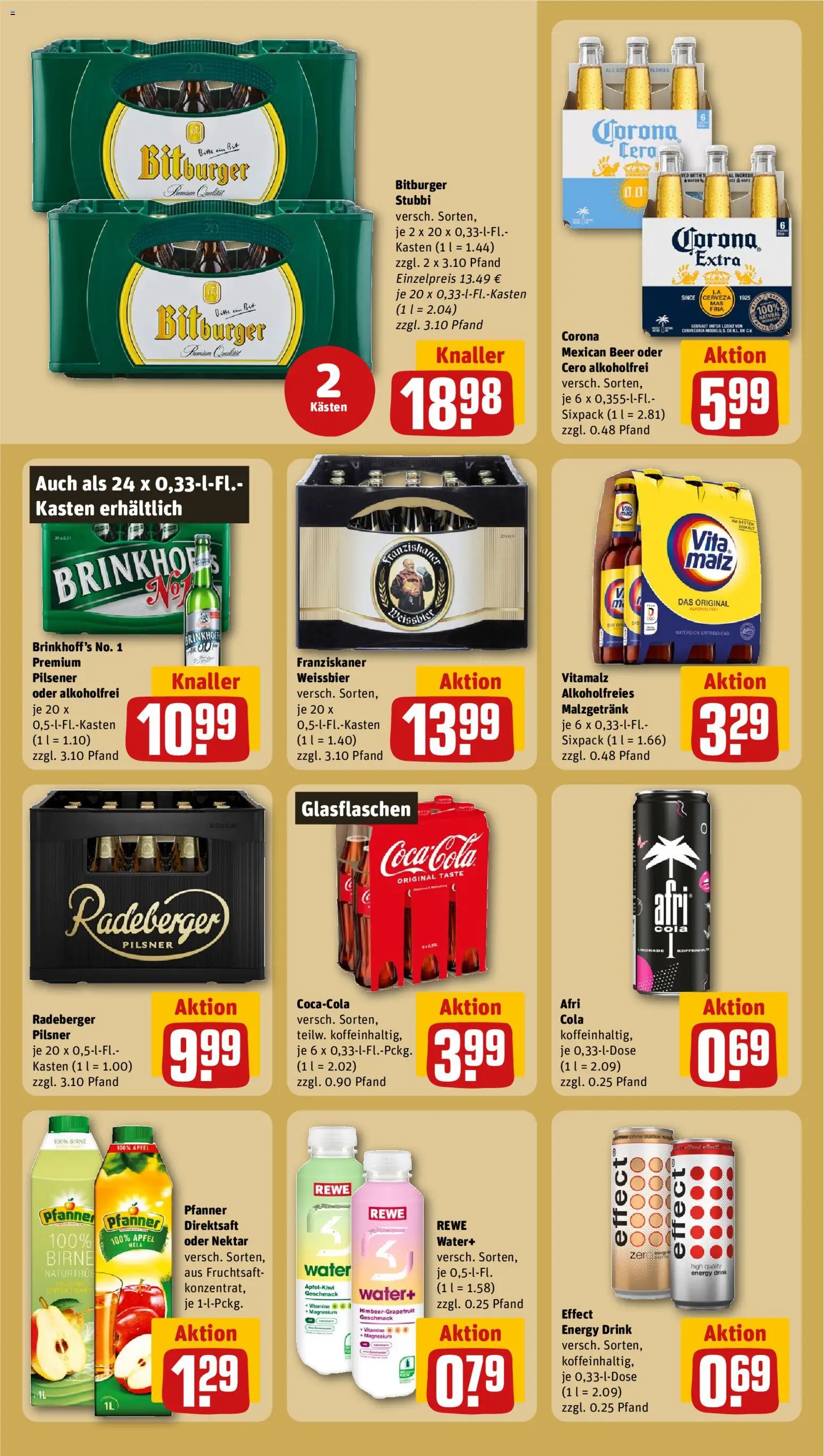 Rewe ihr Kaufpark Prospekt 	 – gültig ab 29.12.2025 | Seite: 18 | Produkte: Franziskaner, Weißbier, Äpfel, Birne