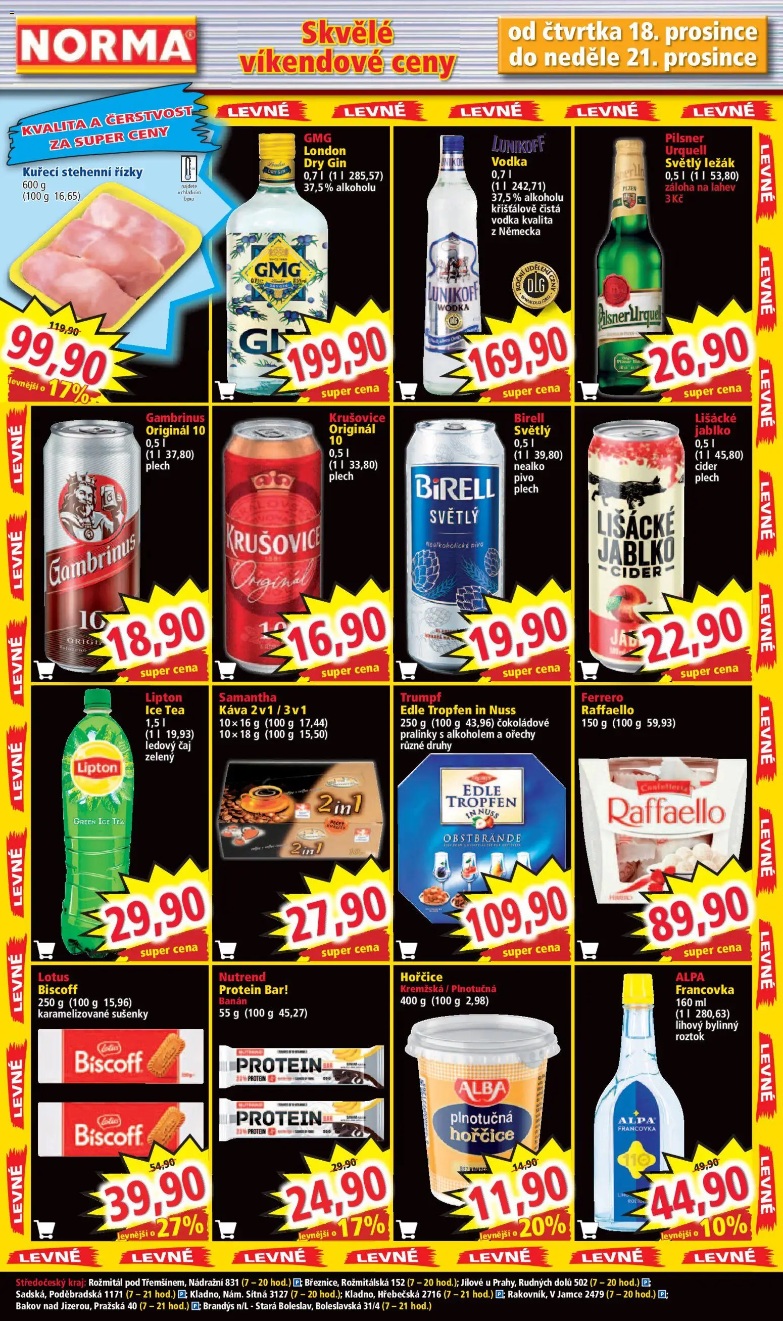 Norma leták od 15.12.2025 | Strana: 7 | Produkty: Čaj, Lotus Biscoff, Lotus, Sušenky