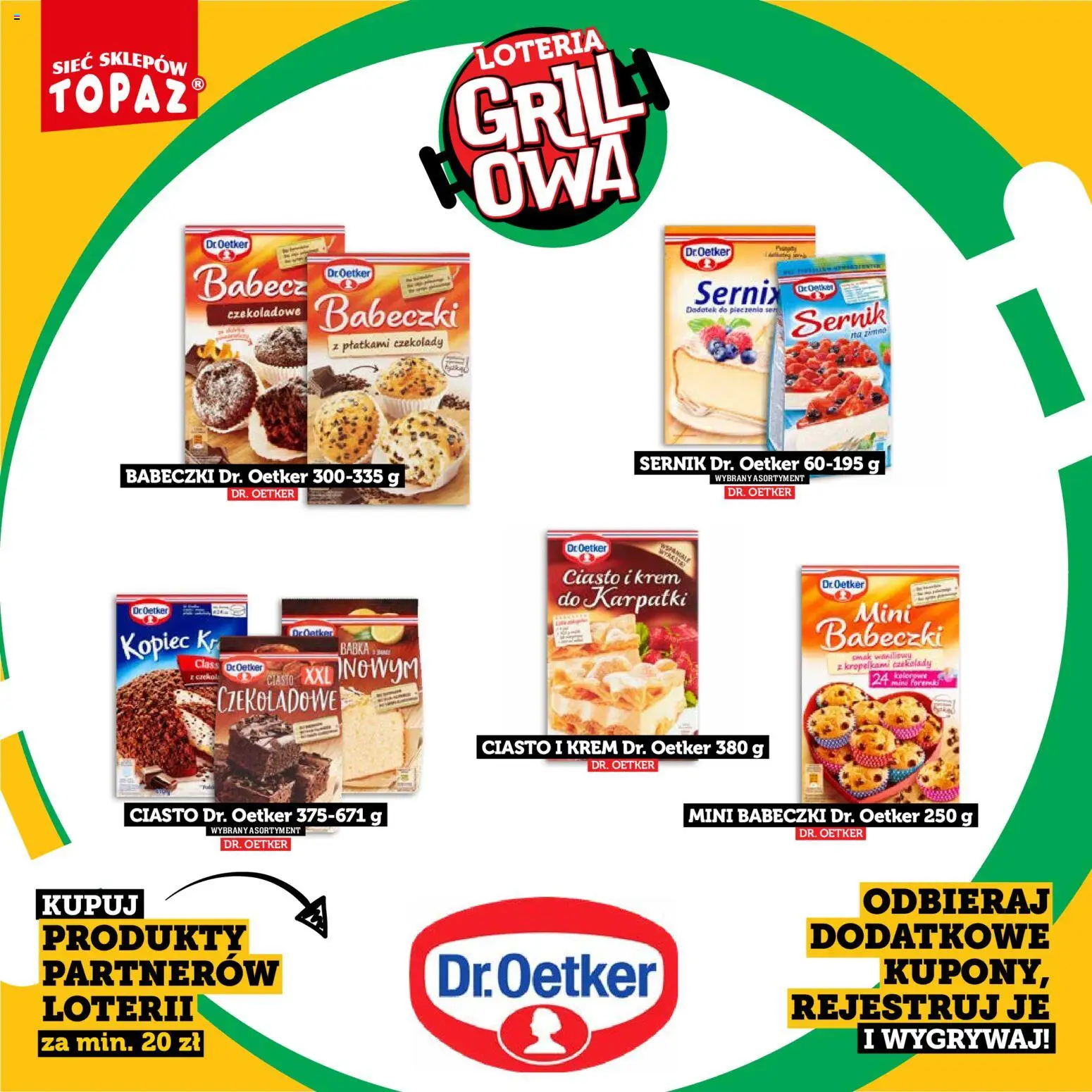 Topaz gazetka - Kupuj, Grilluj I Wygrywaj od 20.04.2026 | Strona: 14 | Produkty: Czekolady, Ciasto, Ciasto czekoladowe, Krem