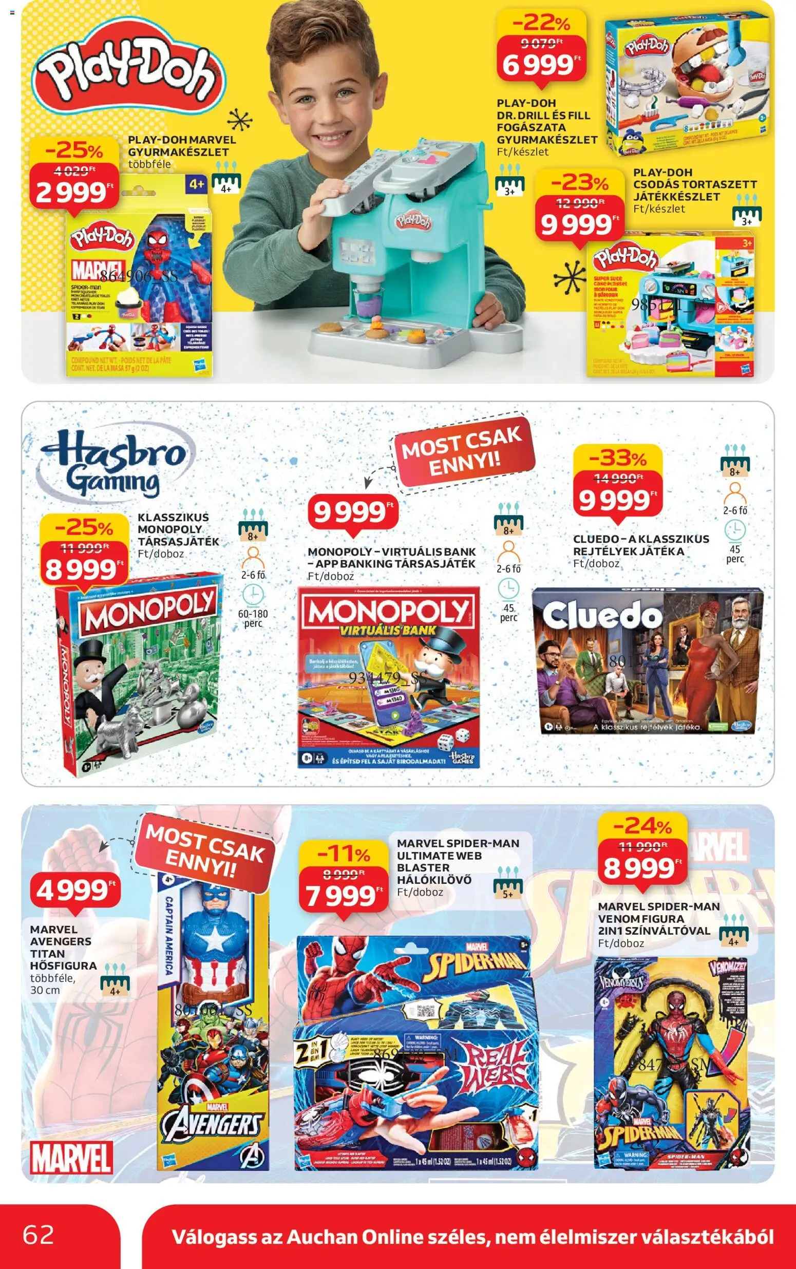 Auchan akciós ujság - amely érvényes a következő dátumtól: 04.12.2025 | Oldal: 62