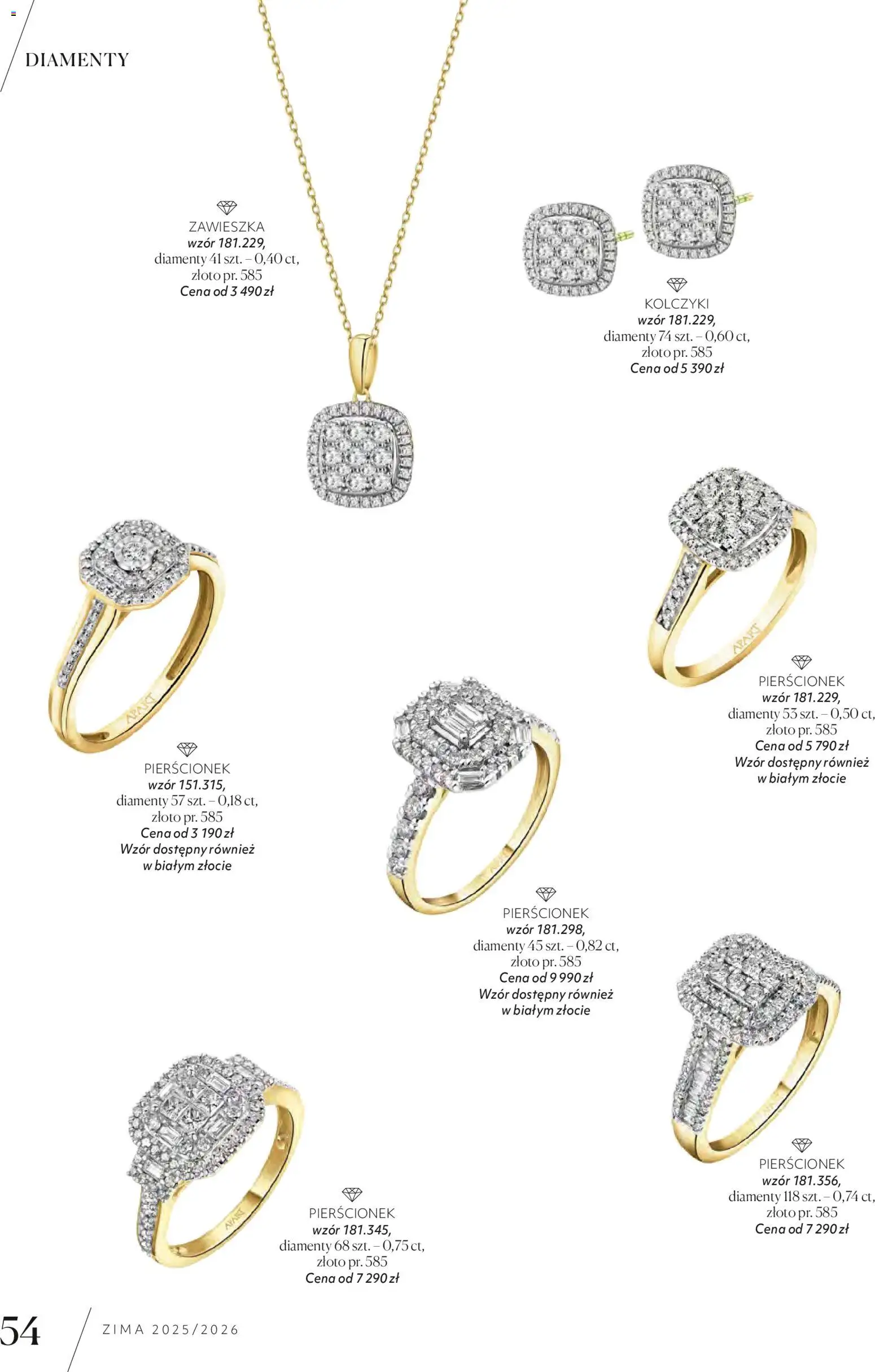 Apart promocje od 04.11.2025 | Strona: 56 | Produkty: Pierścionek