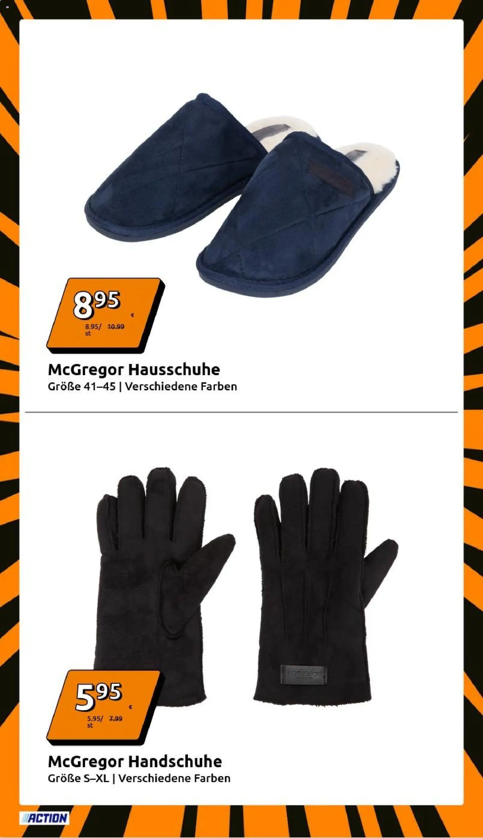 Action Flugblatt gültig ab 26.11.2025 | Seite: 4 | Produkte: Hausschuhe, Handschuhe