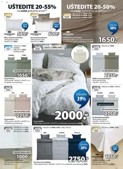 Jysk katalog - pregled Jysk kataloga - važi od 01.04.2026 | Strana: 8 | Proizvode: Posteljine