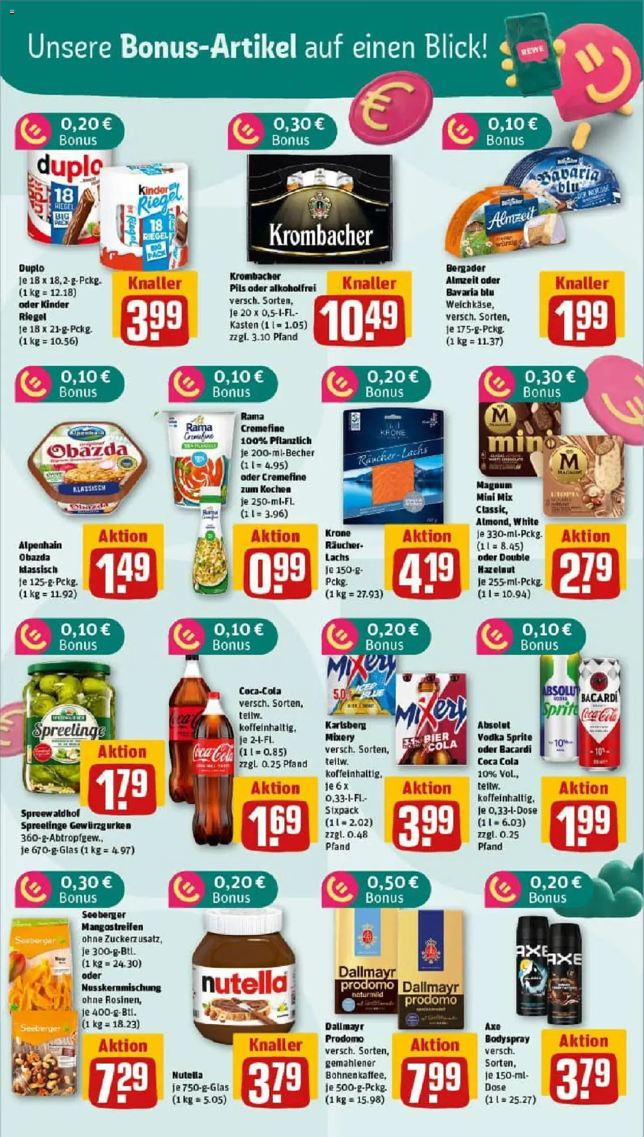 Rewe ihr Kaufpark Prospekt 	 – gültig ab 15.09.2025 | Seite: 29 | Produkte: Coca cola, Rama cremefine, Lachs, Dallmayr