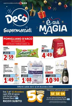 Anteprima del volantino Decò Supermercati - Pomigliano d'Arco catalogo valido a partire dal 02.12.2025