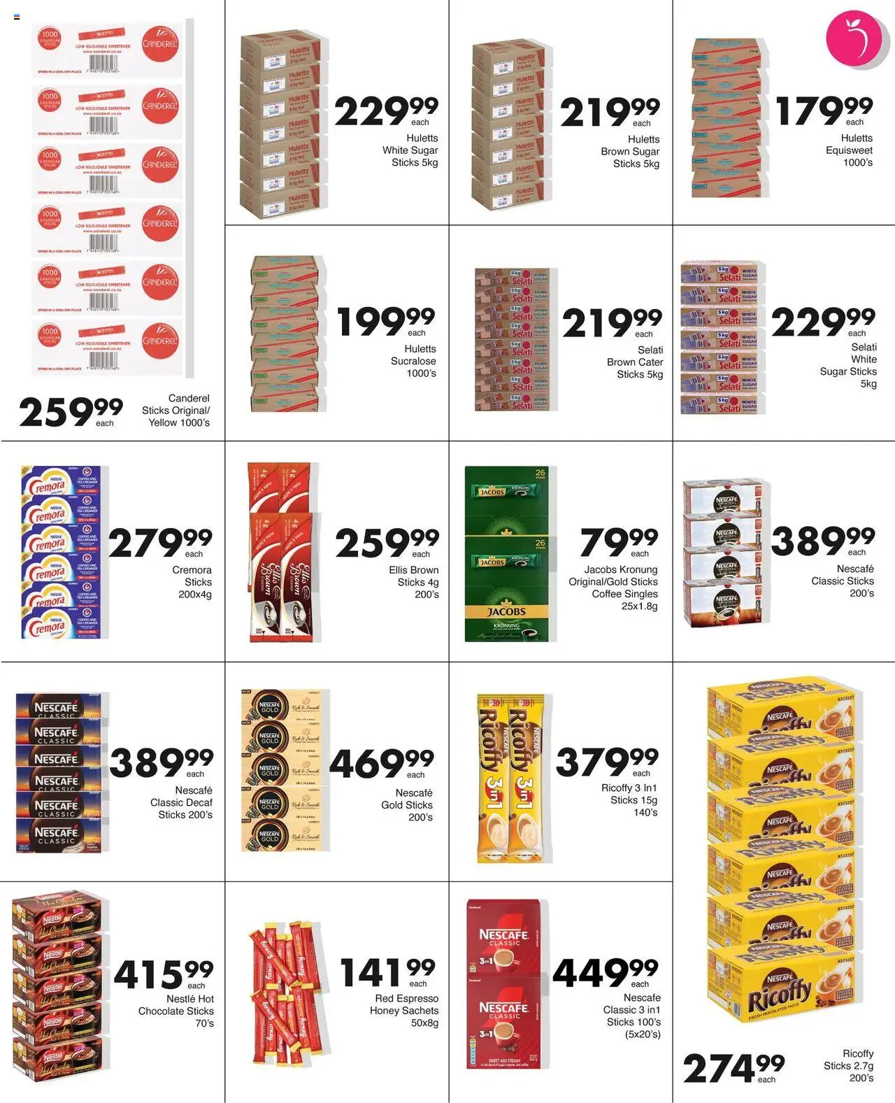 New Save catalogue – valid from 15.09.2025 | Page: 16 | Products: Sweetener, Creamer, Coffee, Chocolate