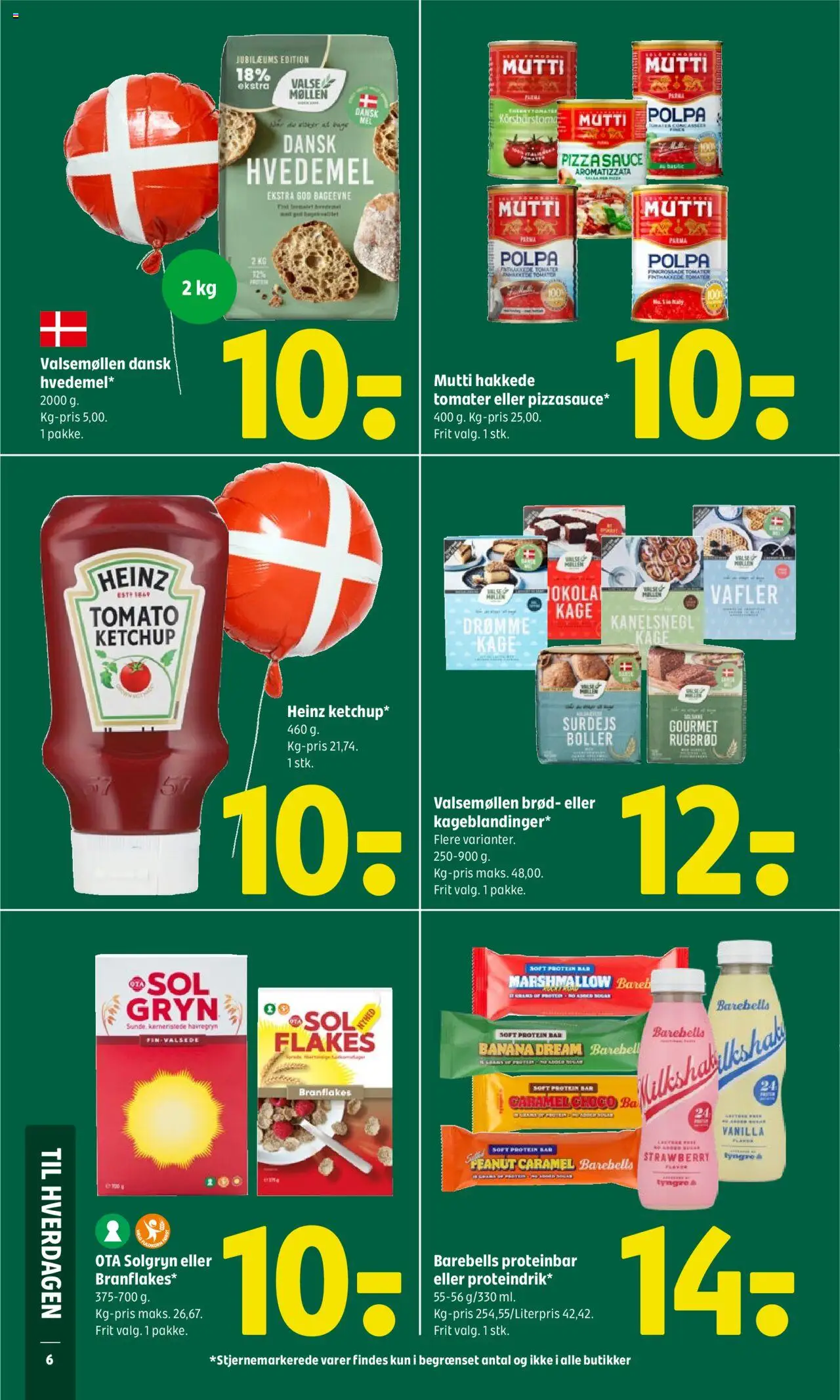 Coop 365 Tilbudsavis gyldig fra 28.08.2025 | Side: 8 | Produkter: Brød, Ketchup, Hvedemel, Vafler