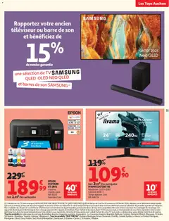 Auchan folder / publicité - Voorbeeld van een folder van Auchan, geldig van 27.01.2026 | Pagina: 21 | Producten: Tv, La
