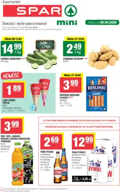 Pogląd oferty "Spar gazetka - Mini" - ważna od 08.04.2026