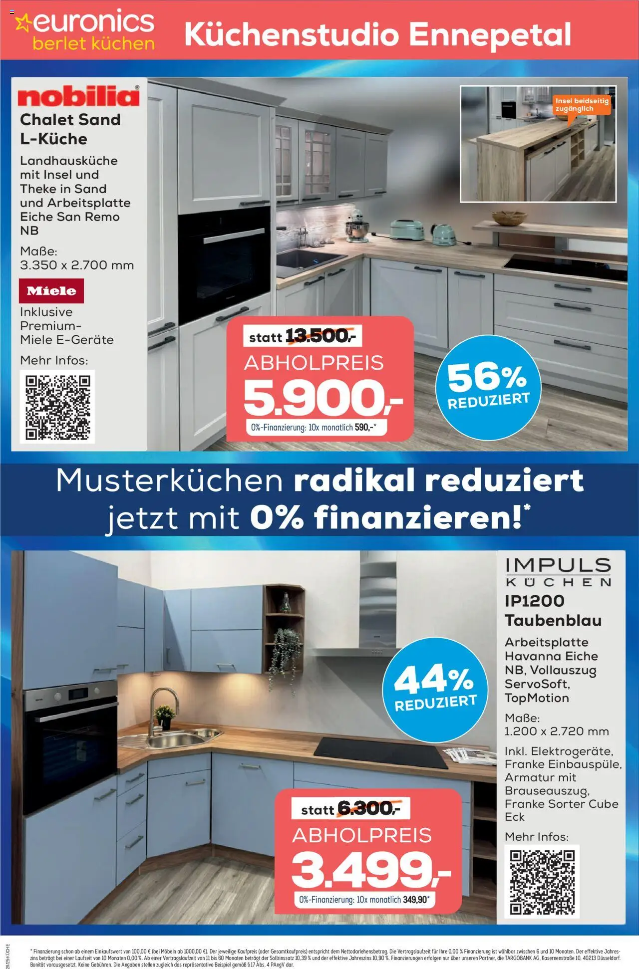Euronics  Küchenwerbung Berlet - gültig ab dem 14.07.2025 | Seite: 2 | Produkte: Miele, Theke, Armatur, Kuchen