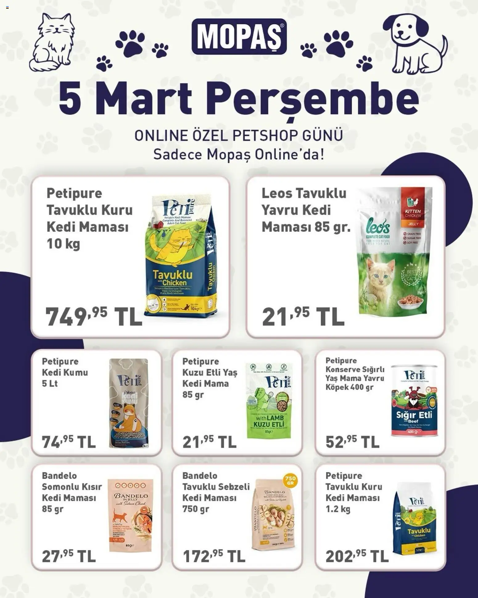 Mopaş Katalog - 05.03.2026 tarihinden itibaren geçerlidir | Sayfa: 1