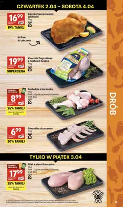 Pogląd oferty "Delikatesy Centrum gazetka" - ważna od 02.04.2026 | Strona: 15 | Produkty: Kaczka, Delikatesy, Kurczak zagrodowy, Filet z piersi kurczaka