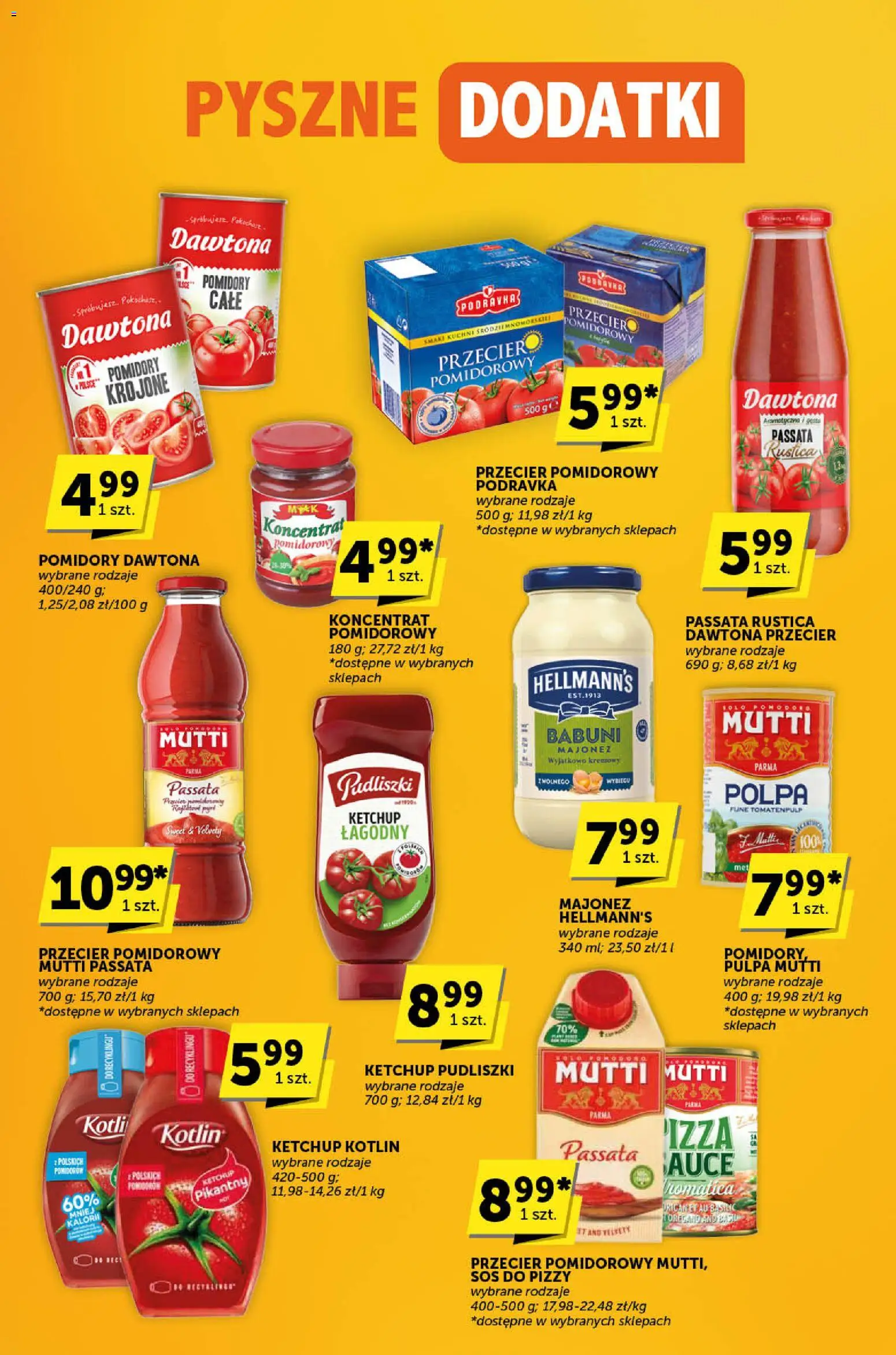 Groszek Gazetka - Katalog od 27.11.2025 | Strona: 14 | Produkty: Przecier pomidorowy, Pomidory, Majonez, Sos