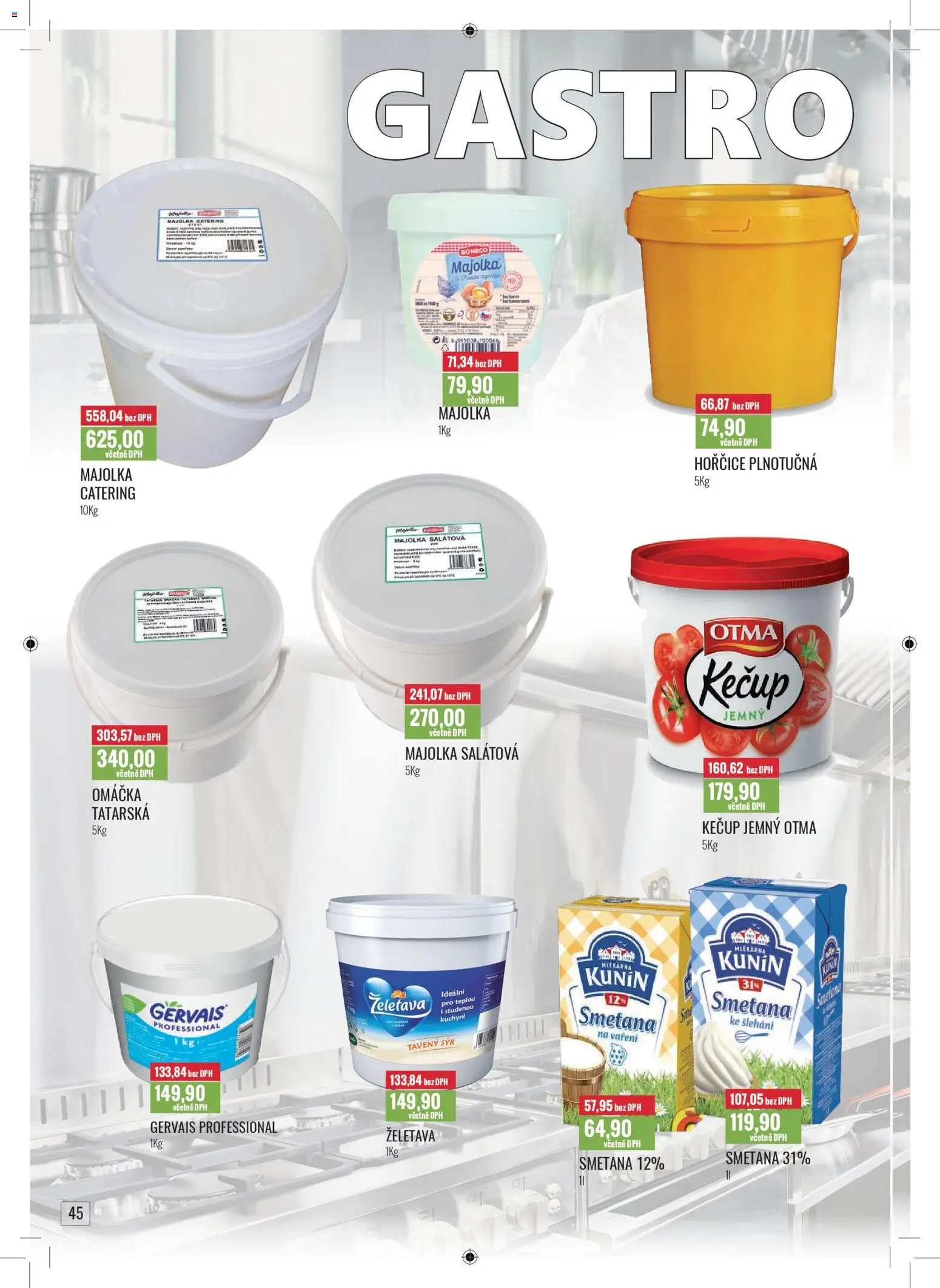 Ratio leták od 01.11.2025 | Strana: 46 | Produkty: Tavený sýr, Sýr, Smetana, Kečup