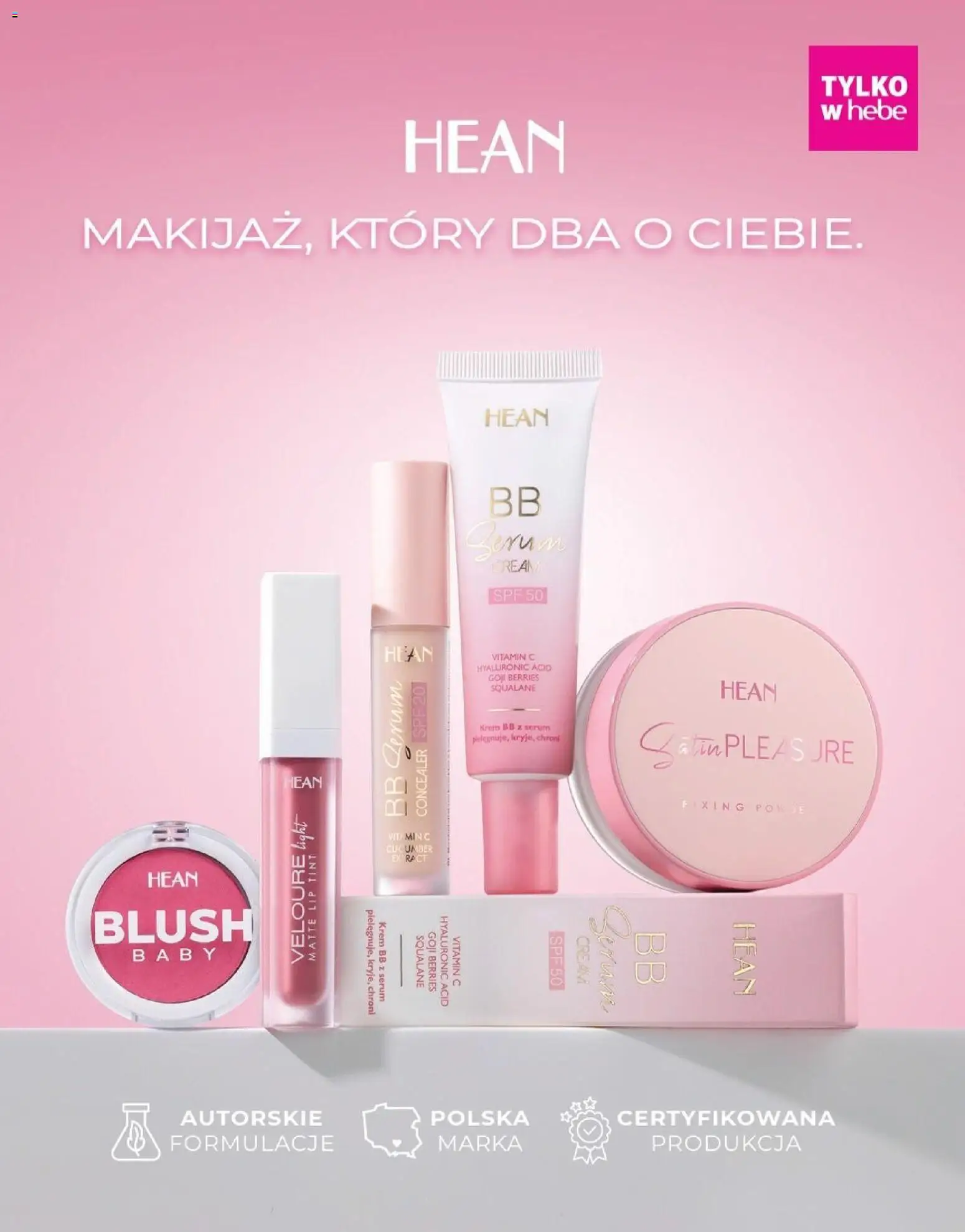 Hebe gazetka - Magazyn od 01.03.2026 | Strona: 71 | Produkty: krem BB, Krem