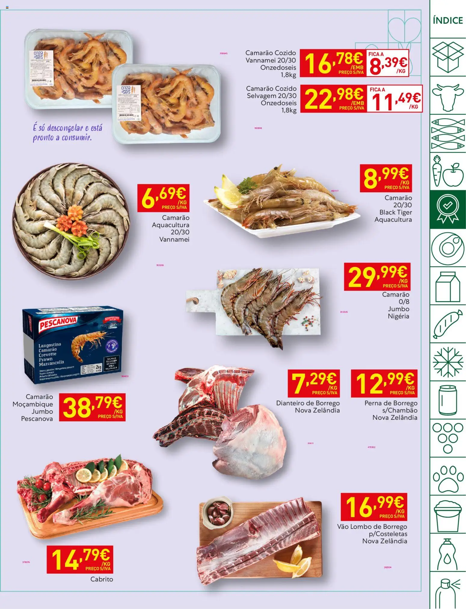 Recheio folheto │ válido de 17.03.2026 | Página: 11 | Produtos: Cabrito, Camarão, Lombo