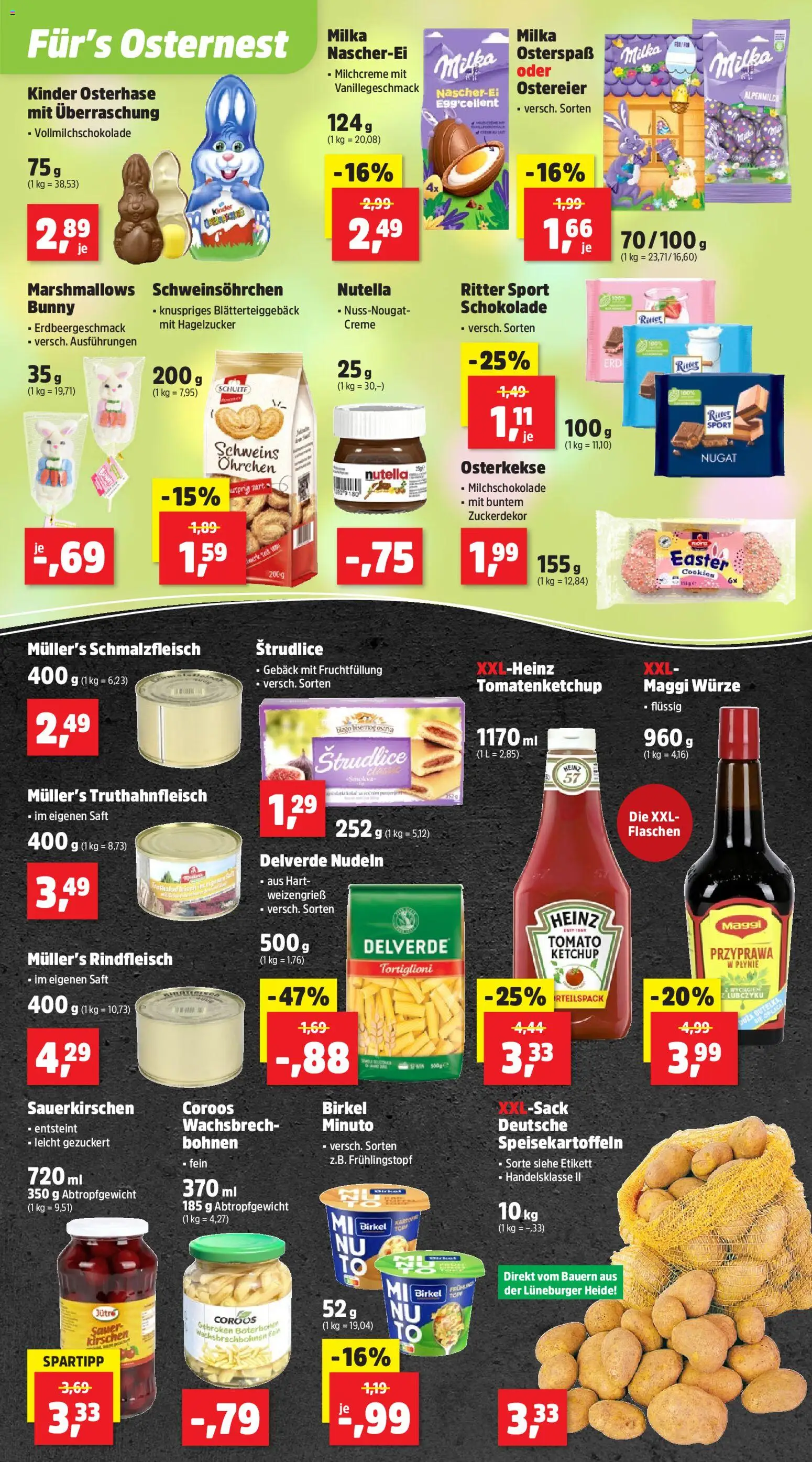 Thomas Philipps Prospekt – gültig ab 23.03.2026 | Seite: 21 | Produkte: Creme, Nutella, Rindfleisch, Ketchup