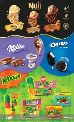 POLOmarket Gazetka - Lody od 23.04.2025 | Strona: 16 | Produkty: Mango, Kakao, Czekolada, Orzechy