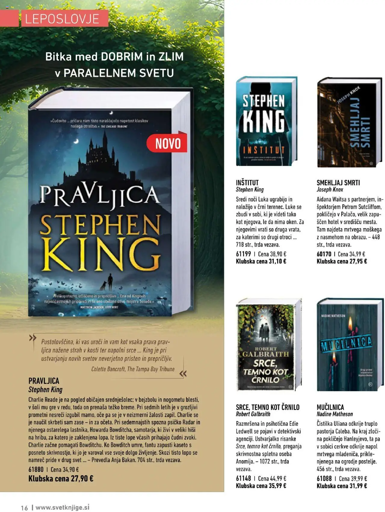 Novi Svet knjige katalog ponudbe – veljaven od 01.10.2025 | Stran: 16