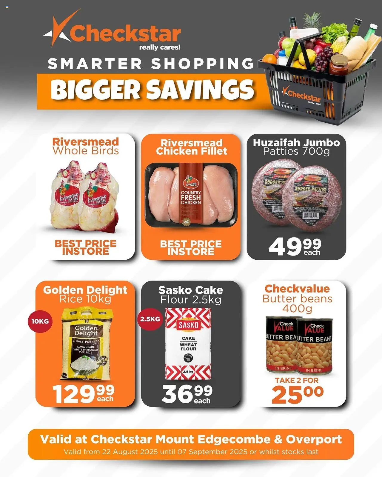 Check Star Mount Edgecombe and Overport Specials  │ valid from 22.08.2025 | Page: 11 | Products: Cake, Flour, Butter, Chicken