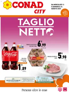 Anteprima del volantino Conad City Sicilia catalogo valido a partire dal 13.08.2025
