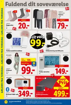 Lidl tilbudsavis – gyldig fra 21.09.2025 | Side: 24 | Produkter: Dab Radio, Pyjamas, Radio, Søm