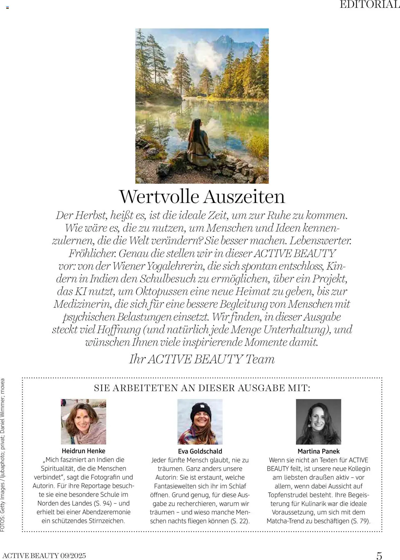 dm drogerie markt Active Beauty Magazin 09/2025 gültig ab 10.09.2025 | Seite: 5