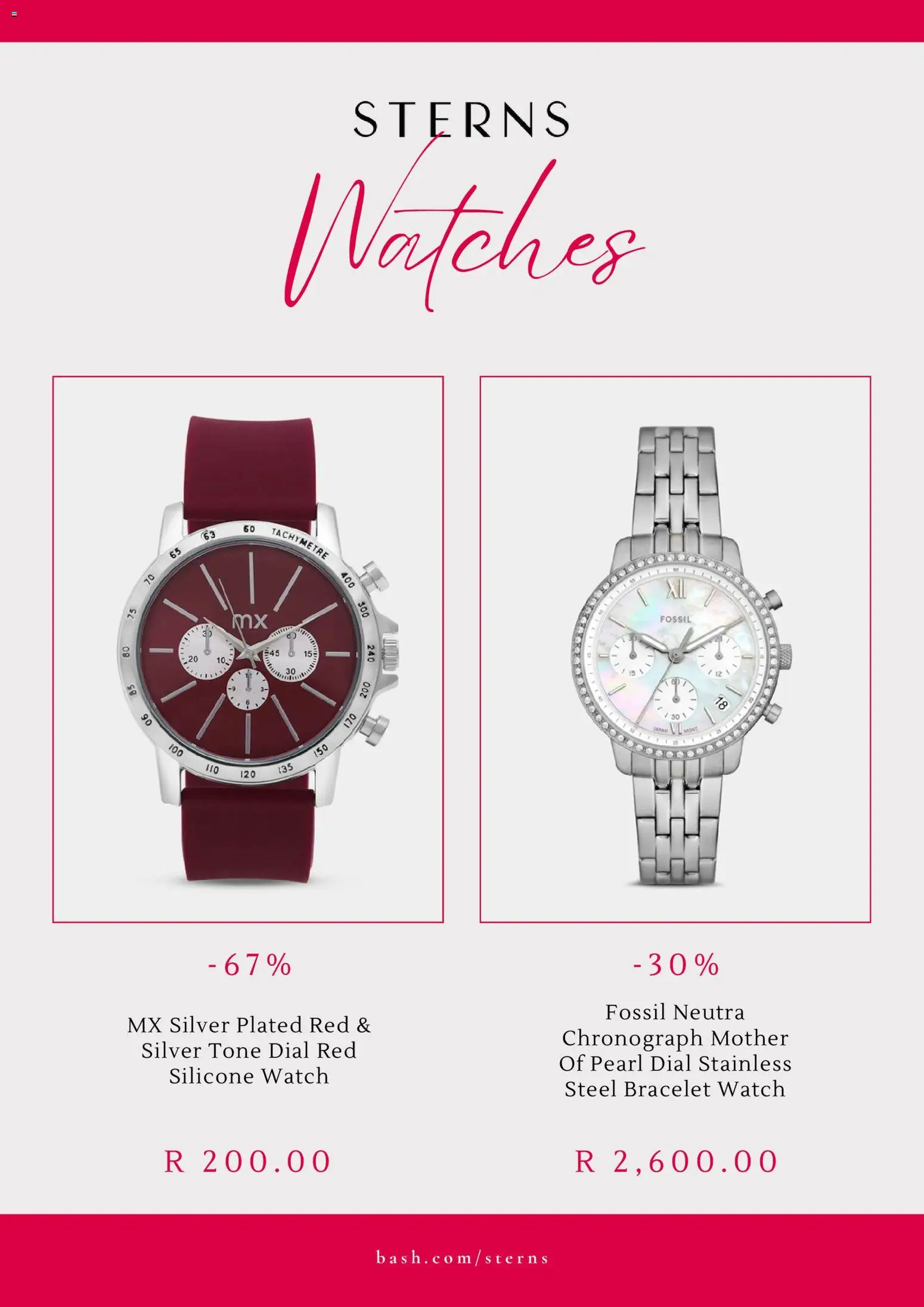 New Sterns catalogue – valid from 26.12.2025 | Page: 5 | Products: Watch, Silicone