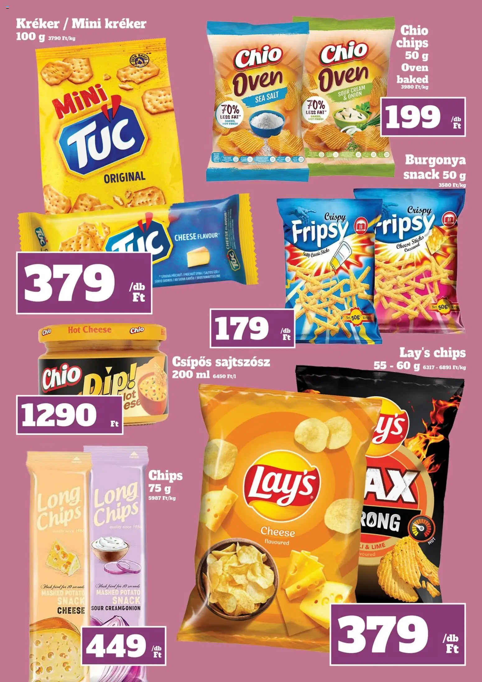 Family Diszkont akciós ujság - amely érvényes a következő dátumtól: 12.02.2026 | Oldal: 5 | Termékek: Lime, Chips, Burgonya, Kréker