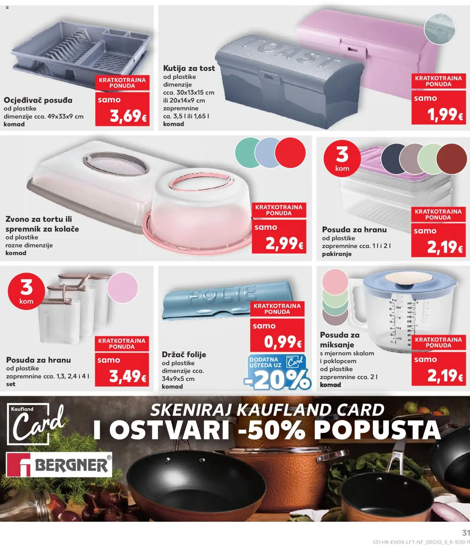 Kaufland HR akciós ujság - amely érvényes a következő dátumtól: 21.01.2026 | Oldal: 31