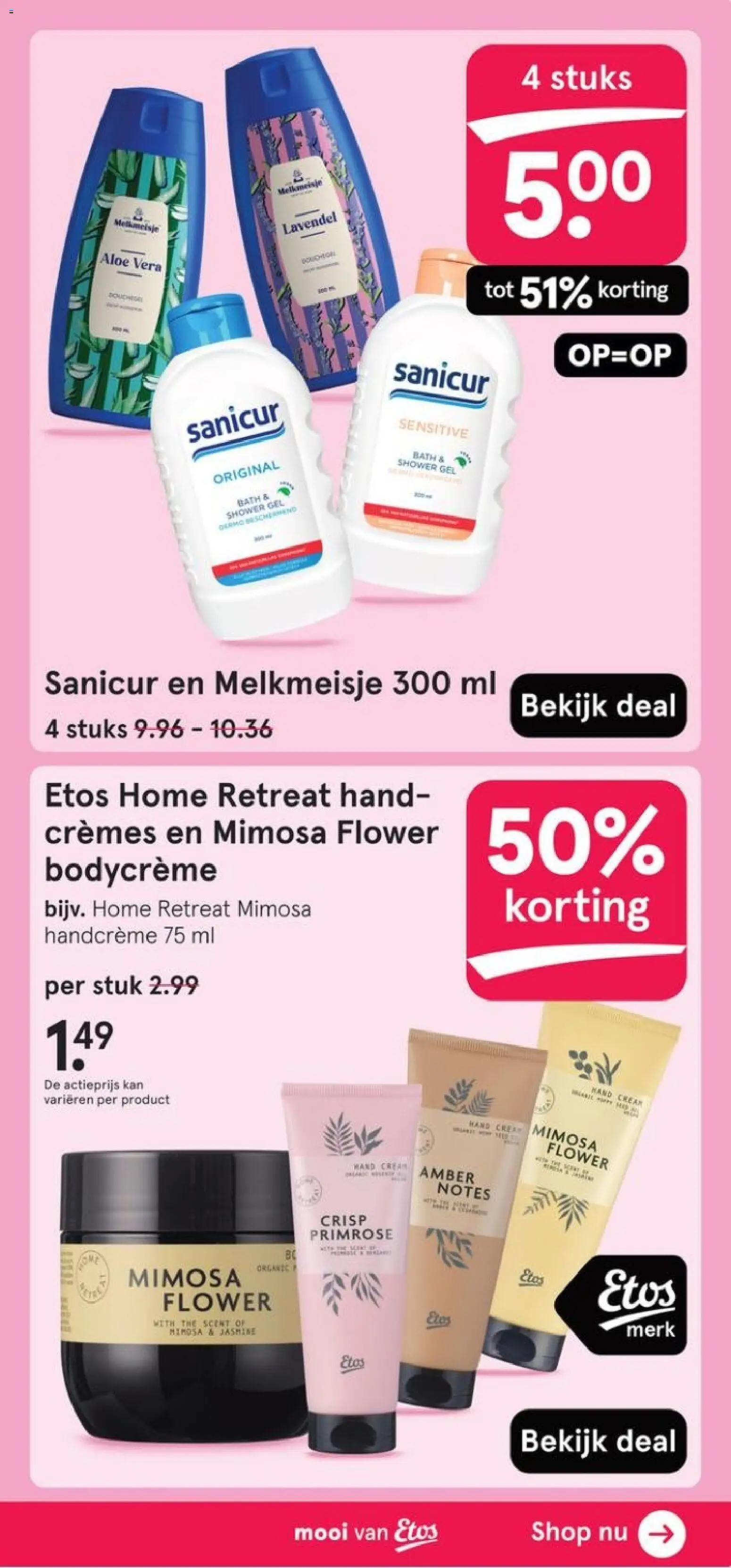 {H1} | Pagina: 29 | Producten: Kan, Gel, Handcrème