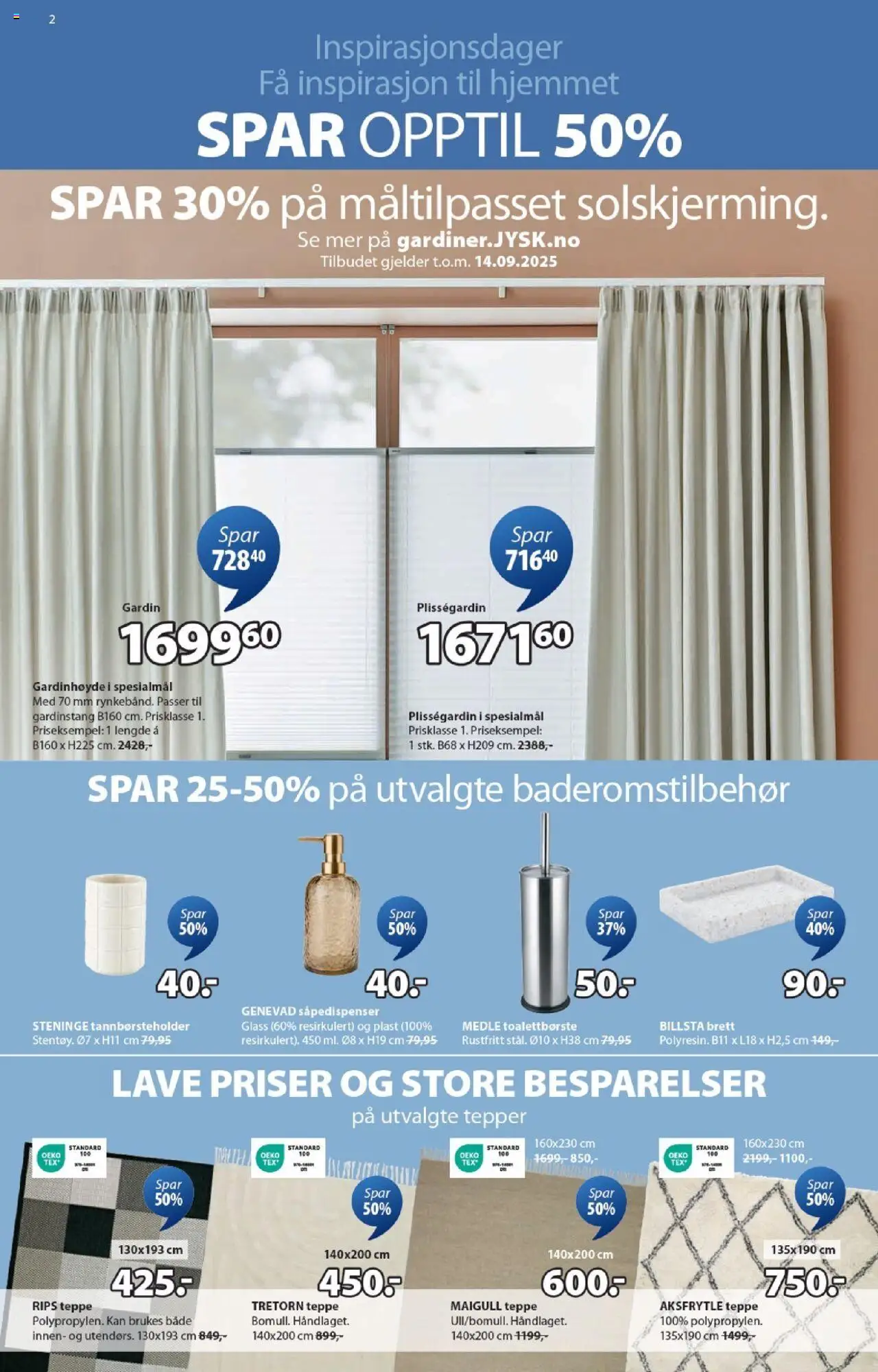  | Side: 2 | Produkter: Суміш дитяча, Glass, Rips, Teppe