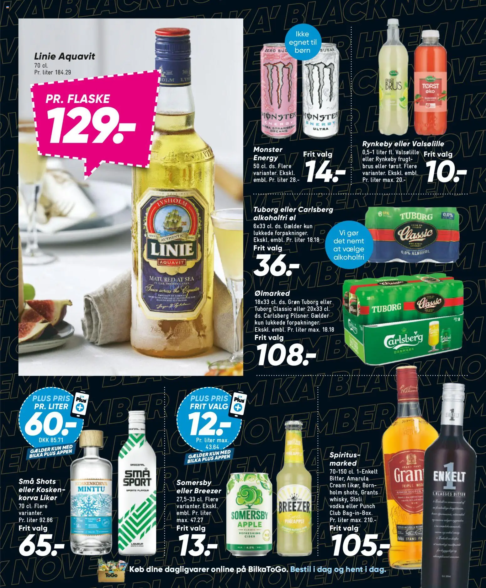 Bilka tilbudsavis – gyldig fra 31.10.2025 | Side: 44 | Produkter: Øl, Vodka, Cider
