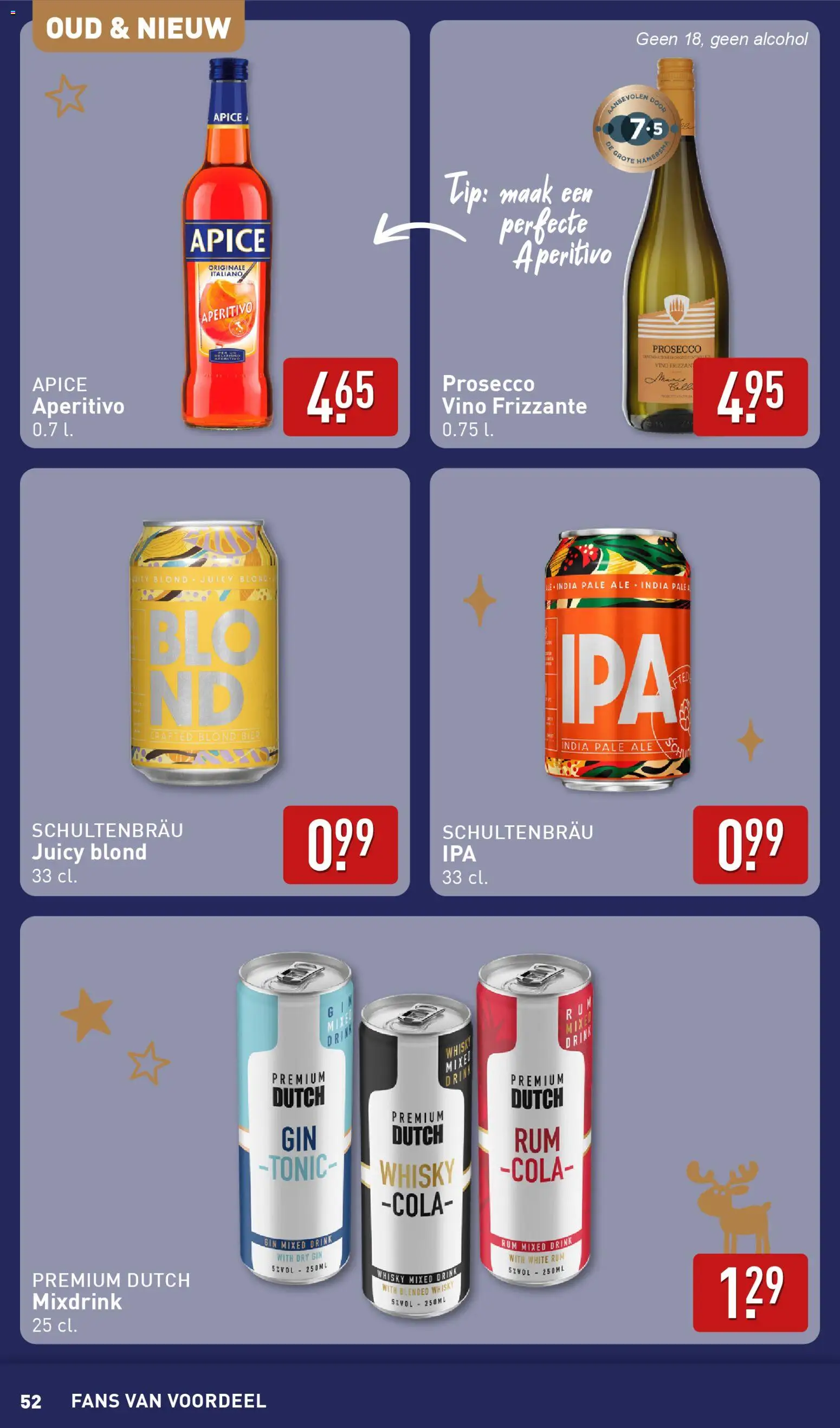 {H1} | Pagina: 52 | Producten: Bier, Gin, Whisky, Alcohol