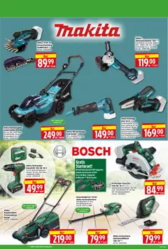 HERKULES Bau & Garten ab 27.04.2026 gültig | Seite: 12 | Produkte: Bosch, Rasenmäher, Akkuschrauber, Ladegerät