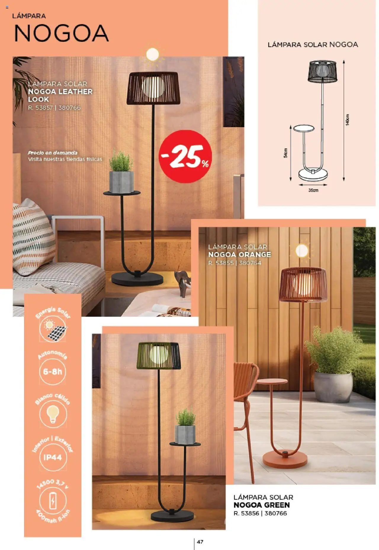 Espaço Casa - Catálogo AireLibre 2025 │ válido de 12.05.2025 | Página: 47