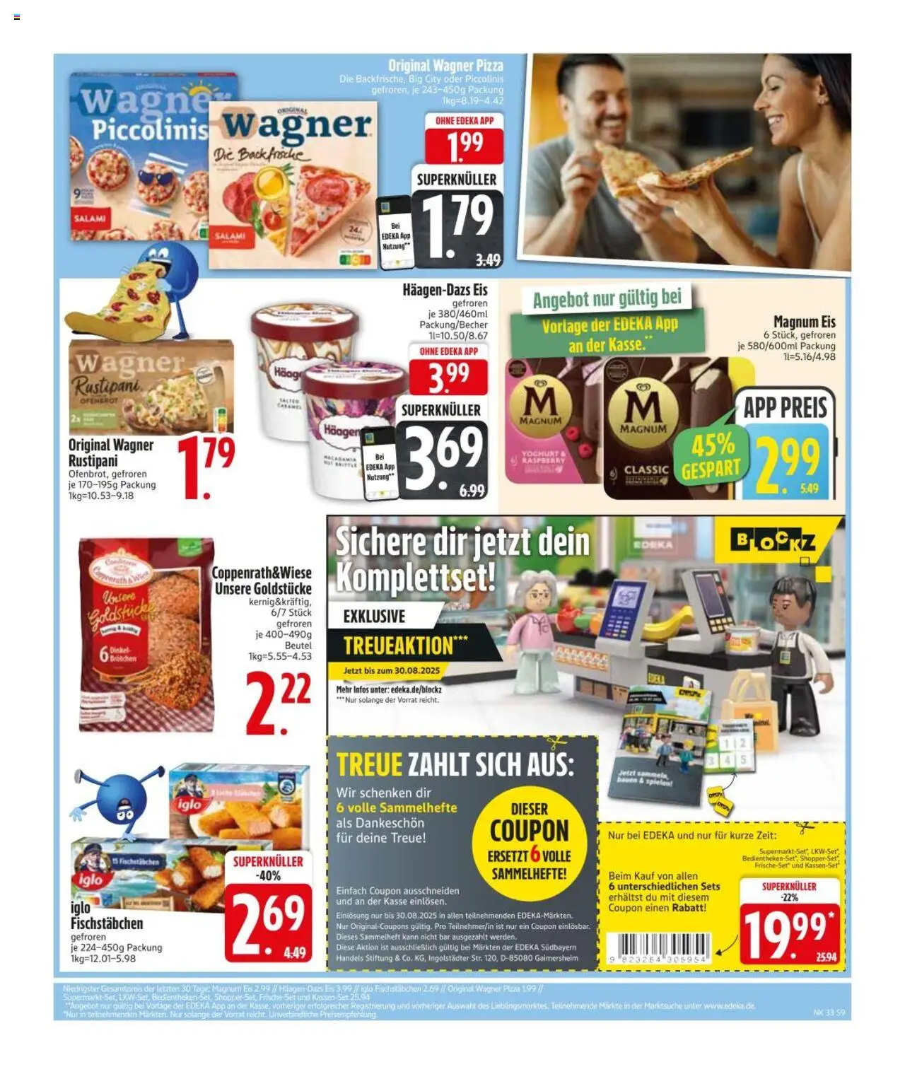  | Pagina: 9 | Producten: Yoghurt, Salami, Pizza
