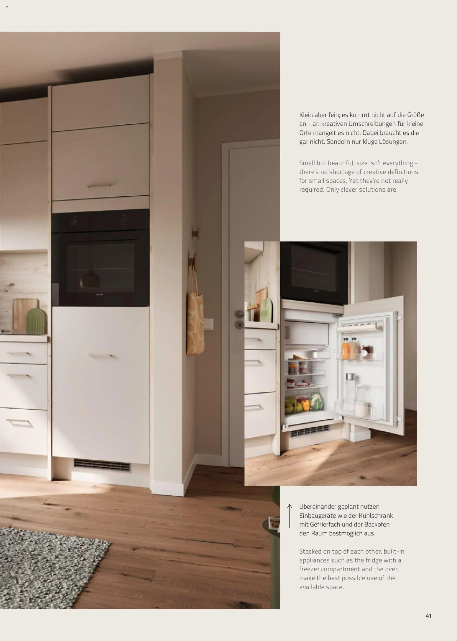 Ostermann Fakta Küchenjournal 2026 – gültig ab 01.01.2026 | Seite: 41 | Produkte: Top, Kühlschrank, Backofen