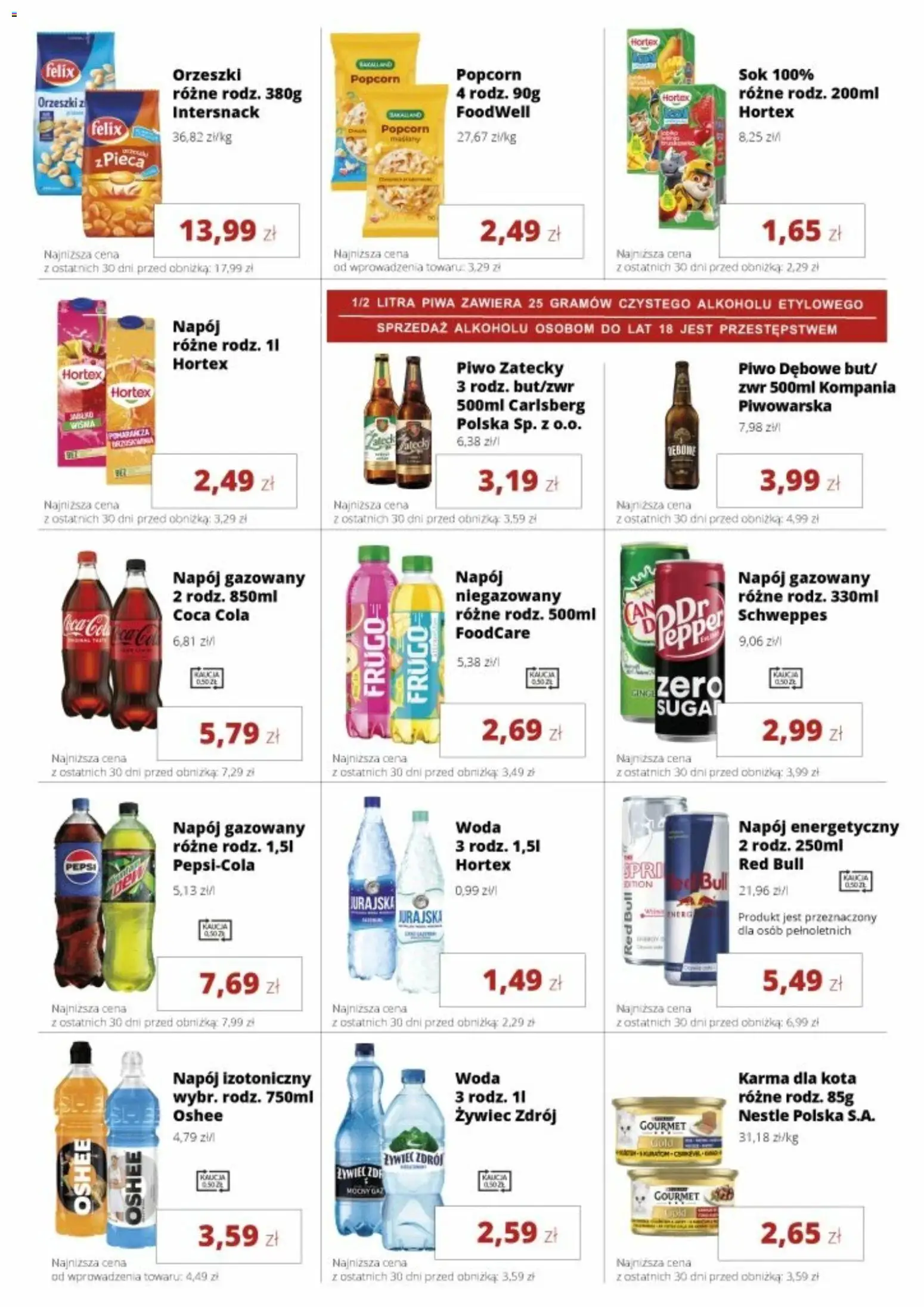 Torimpex gazetka od 07.04.2026 | Strona: 7 | Produkty: Pepsi, Sok, Piwo, Popcorn