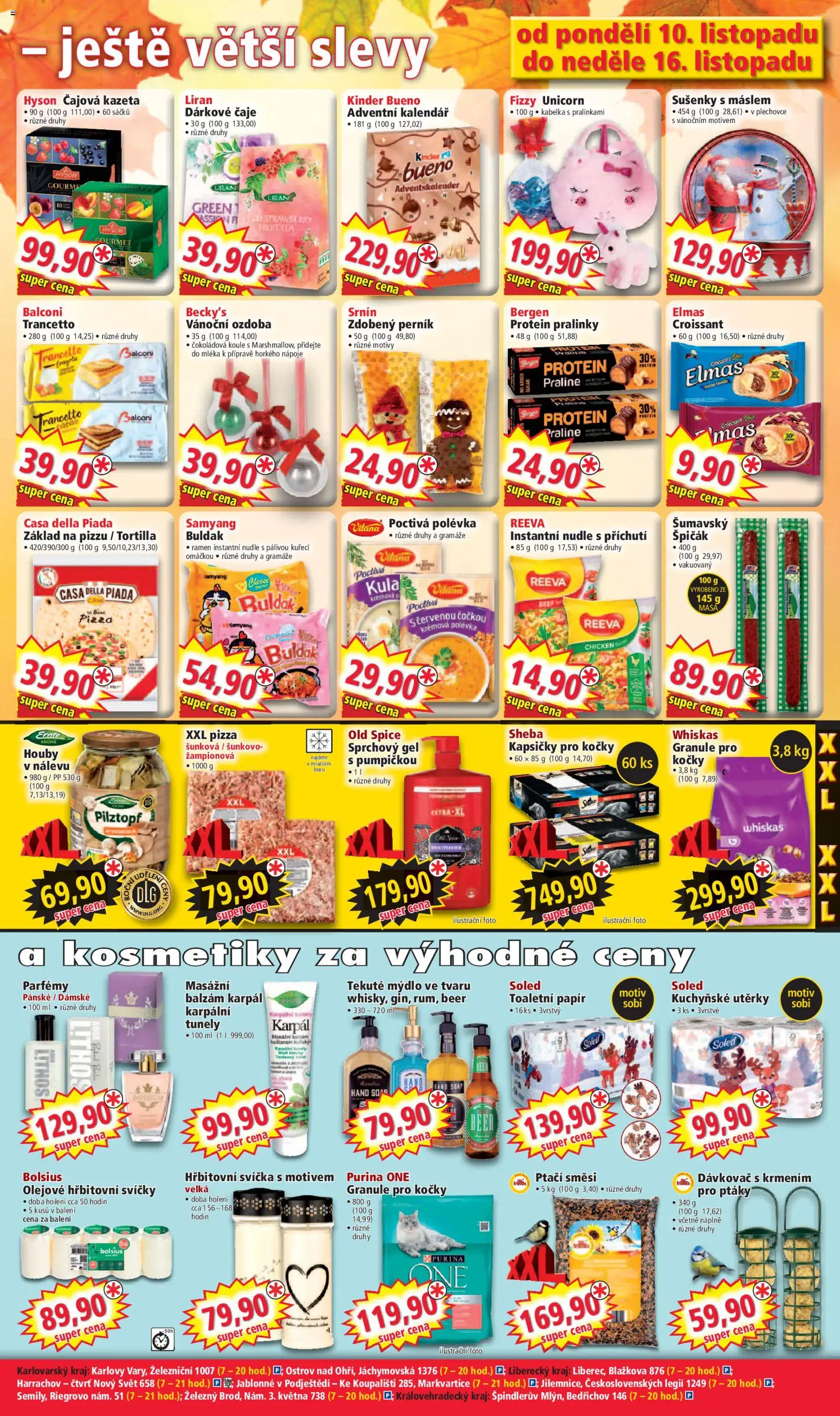 Norma leták od 10.11.2025 | Strana: 5 | Produkty: Mýdlo, Hřbitovní svíčky, Adventní kalendář, Croissant