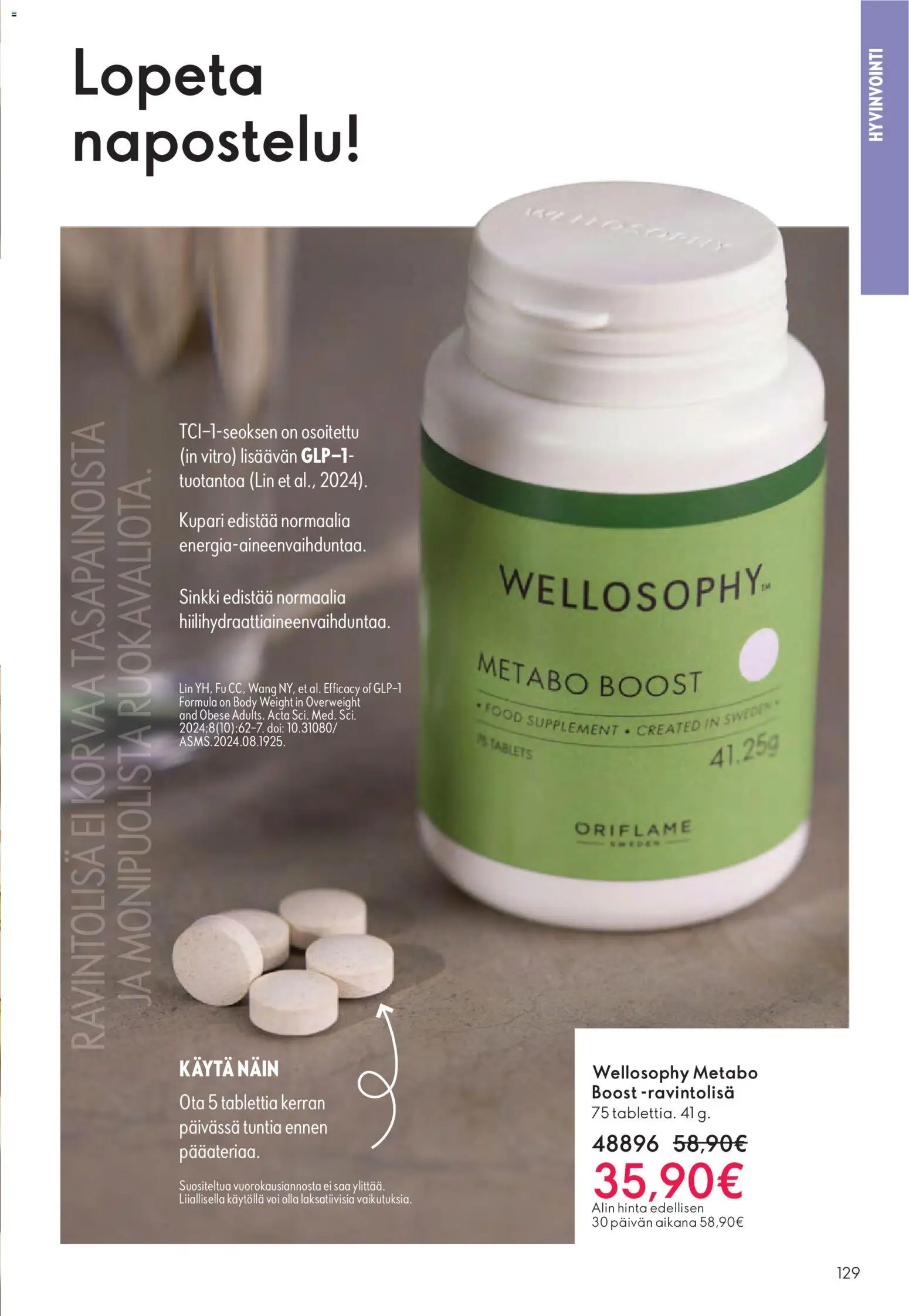 Oriflame - Black Friday – voimassa 19.11.2025 alkaen | Sivu: 129