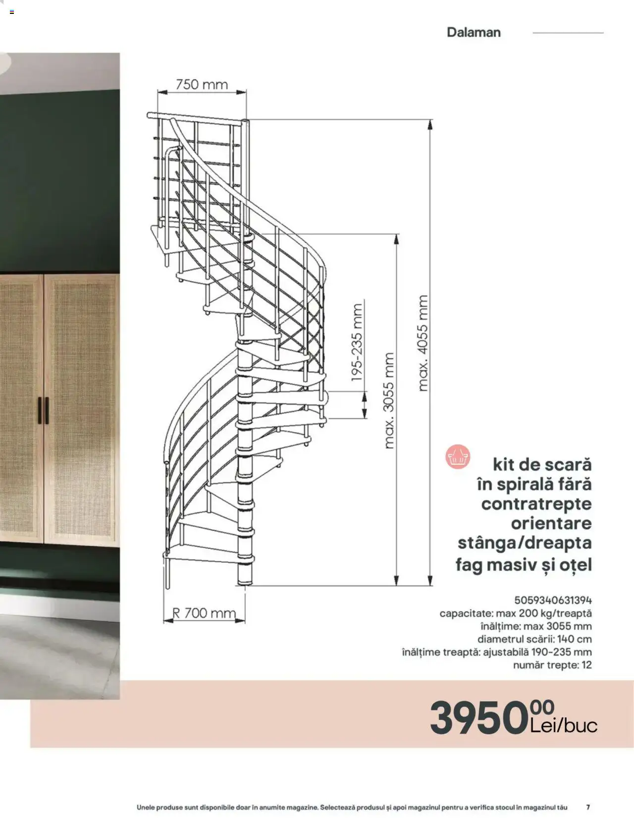 Noul catalog Brico Depot – valabil de la 13.06.2024 | Pagină: 7 | Produse: Scară