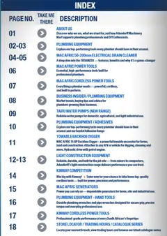 Adendorff specials catalogue – valid from 01.01.2026 | Page: 2 | Products: Light, Adhesive, Pipe, Water