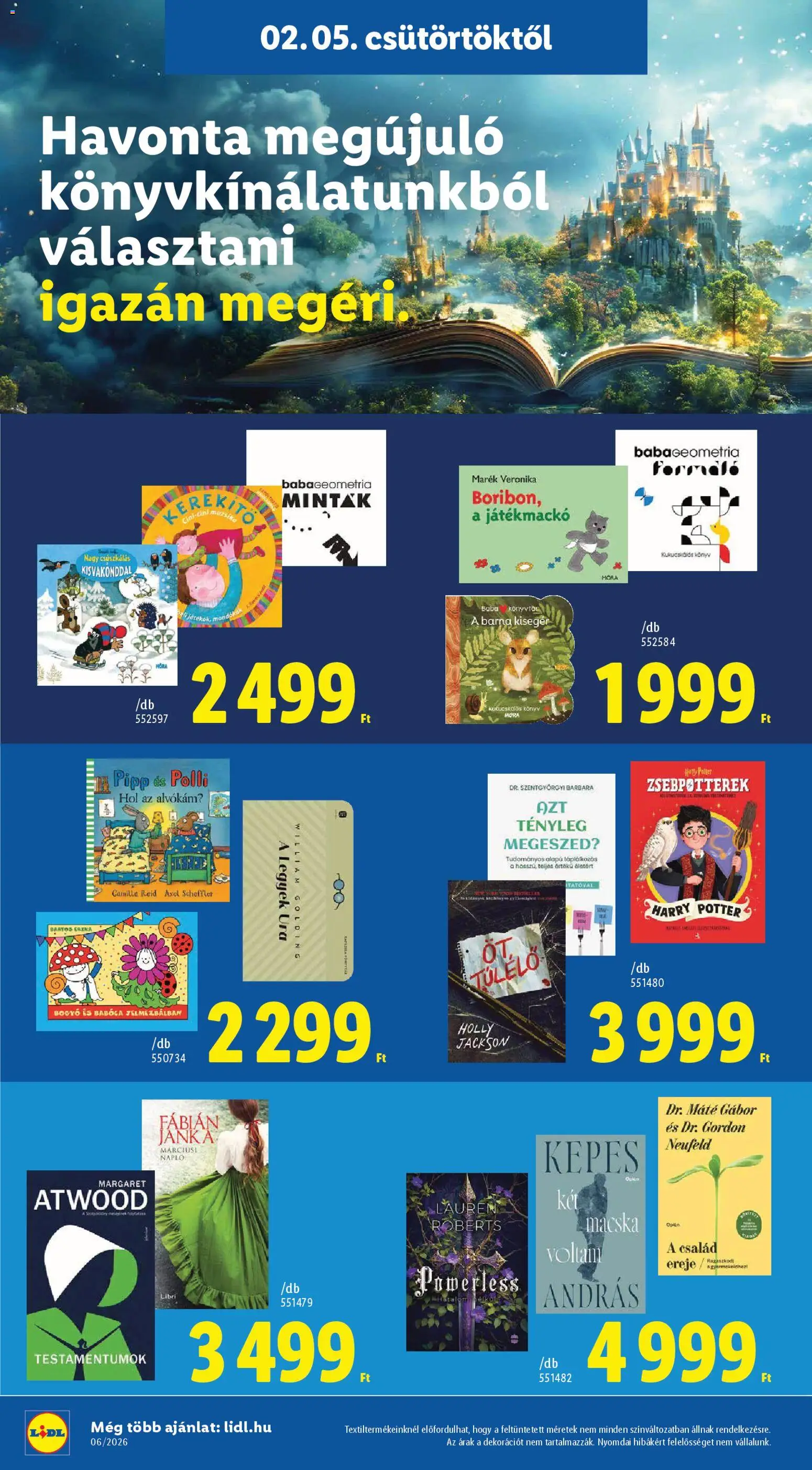 Lidl akciós ujság - amely érvényes a következő dátumtól: 05.02.2026 | Oldal: 36